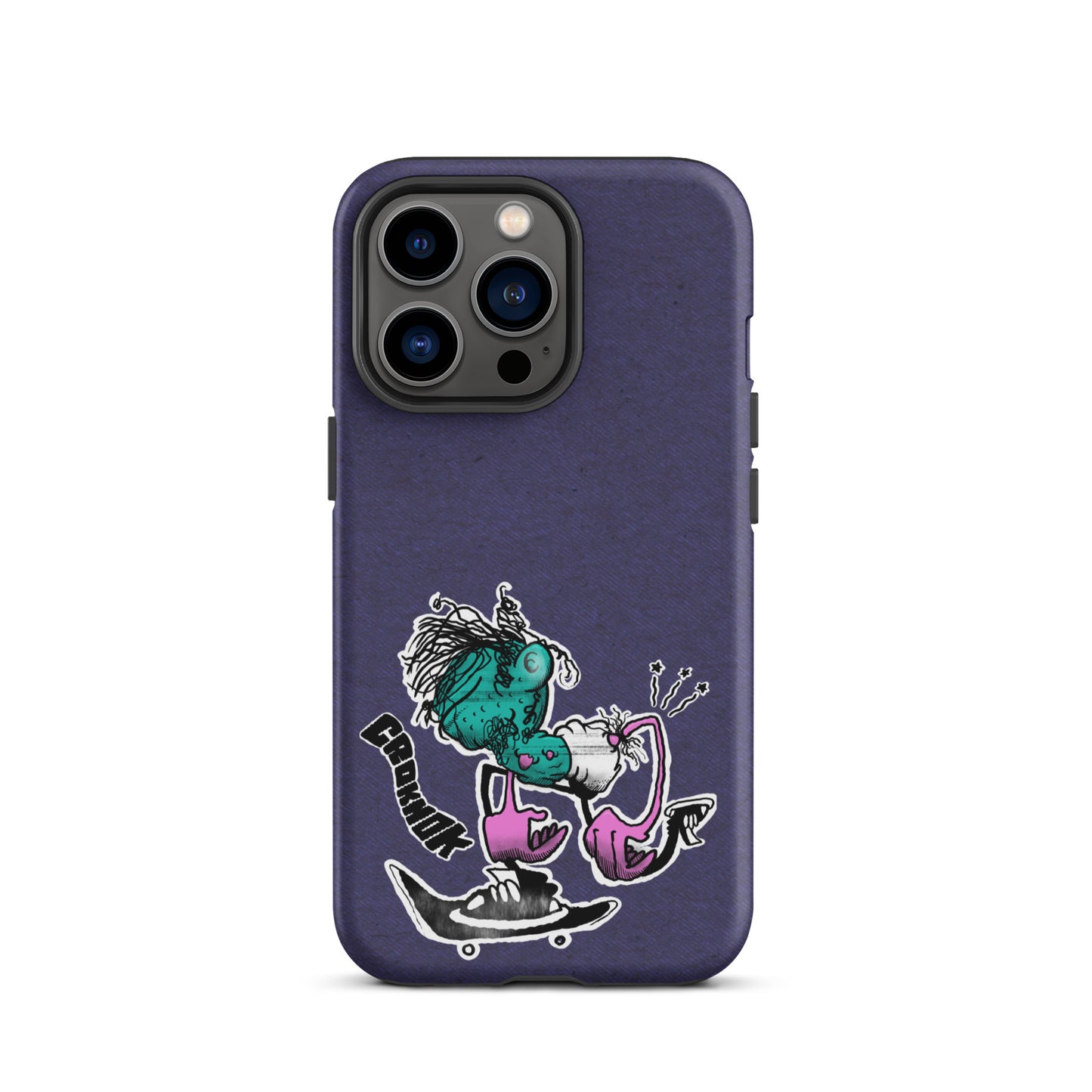 iPhone case - Skateboarding AS0028 Blue