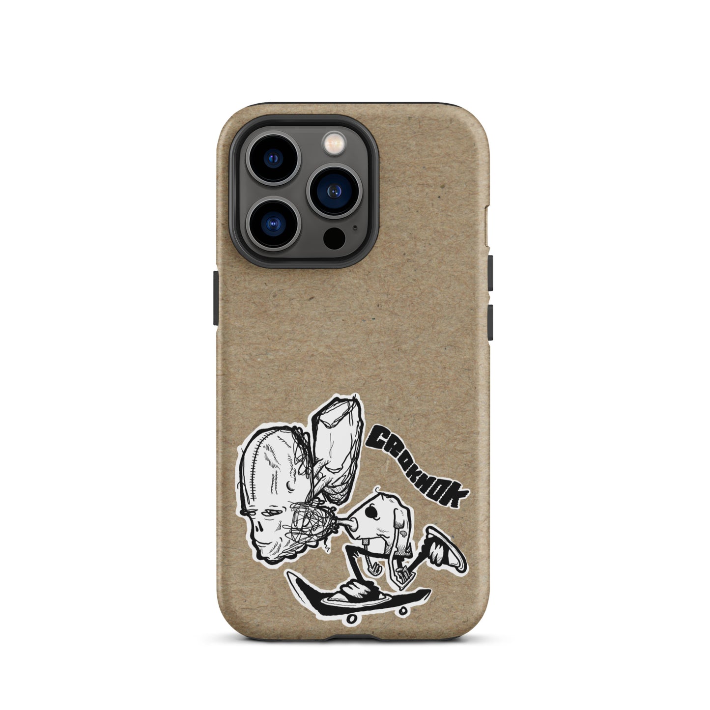 iPhone case - Skateboarding AS0037 Beigh