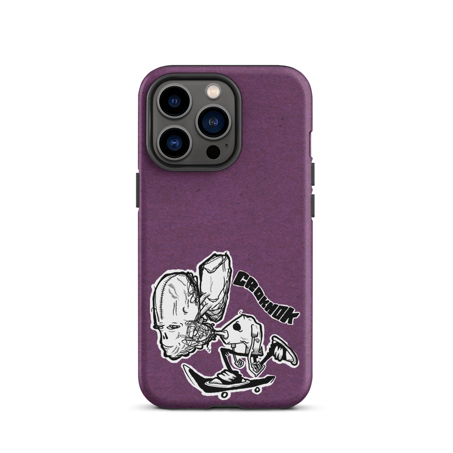 iPhone case - Skateboarding AS0037 Purple