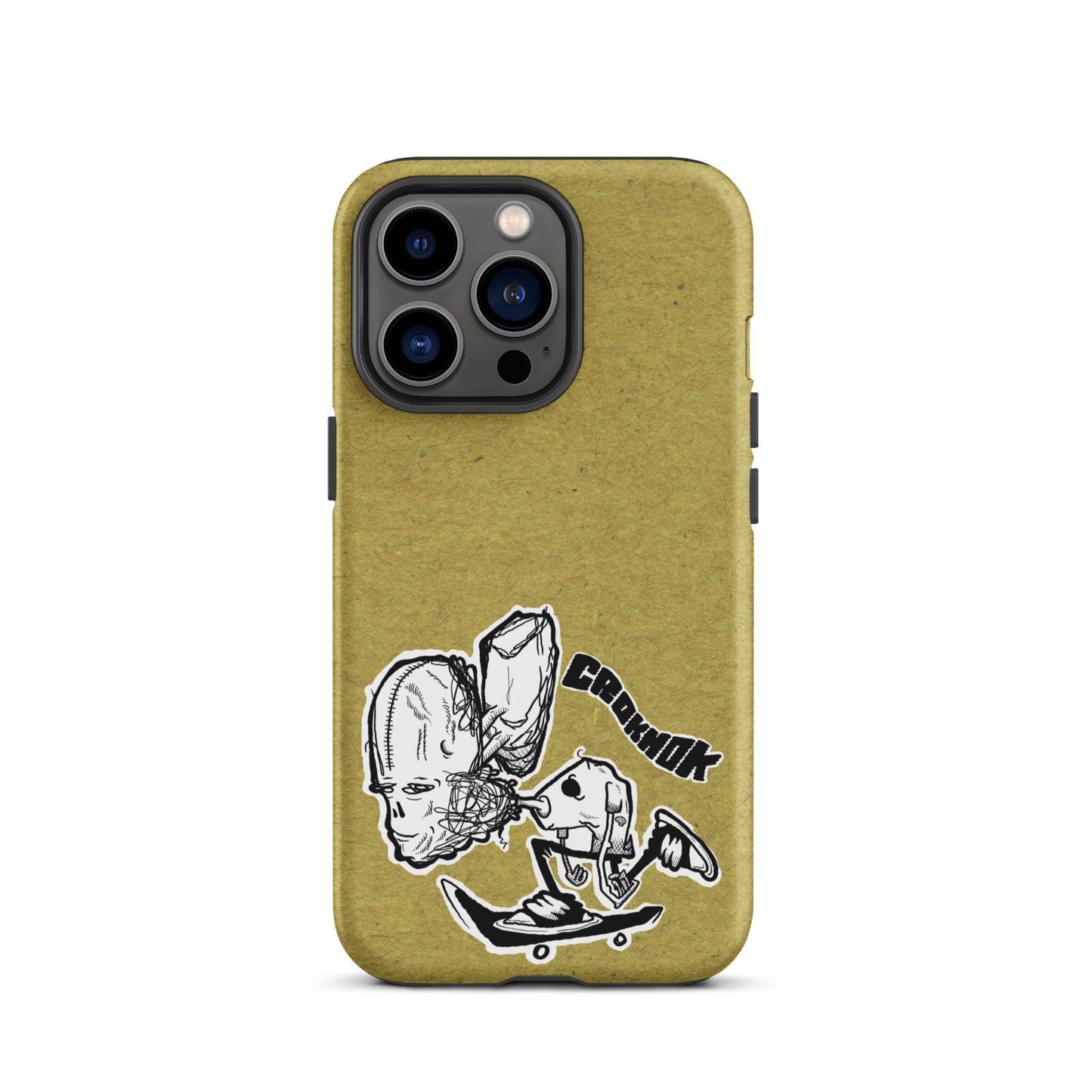 iPhone case - Skateboarding AS0037 Yellow