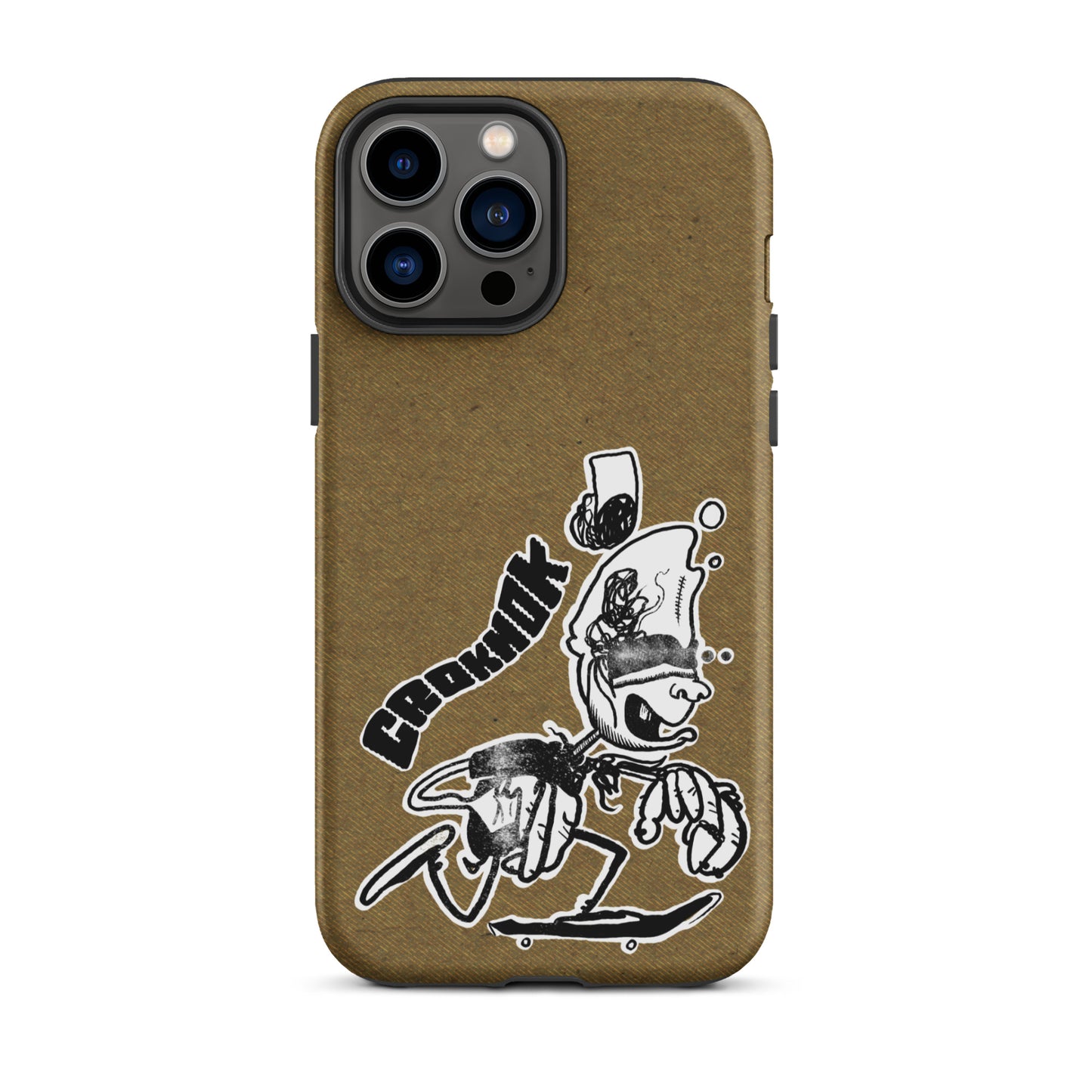iPhone case - Skateboarding AS0016 Brown