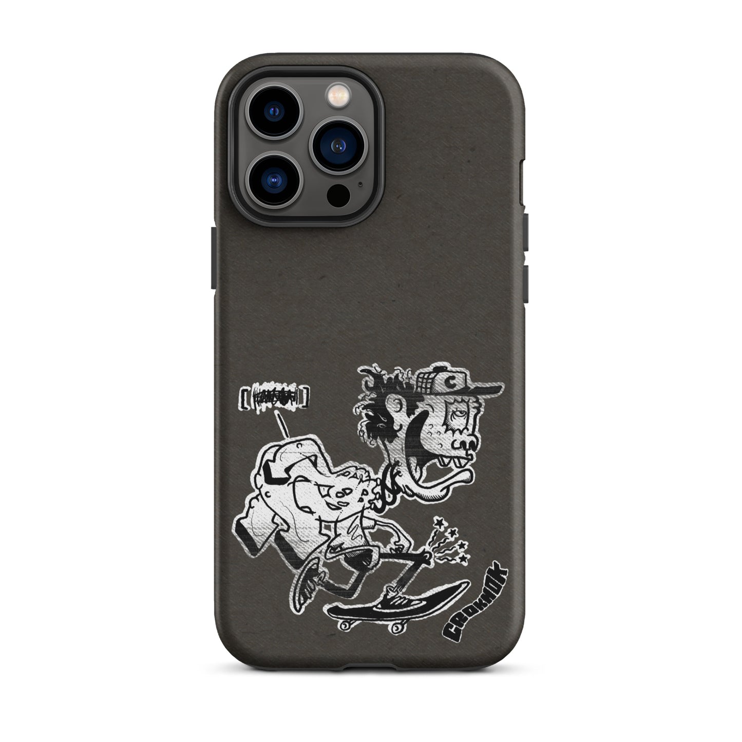 iPhone case - Skateboarding AS0017 Grey