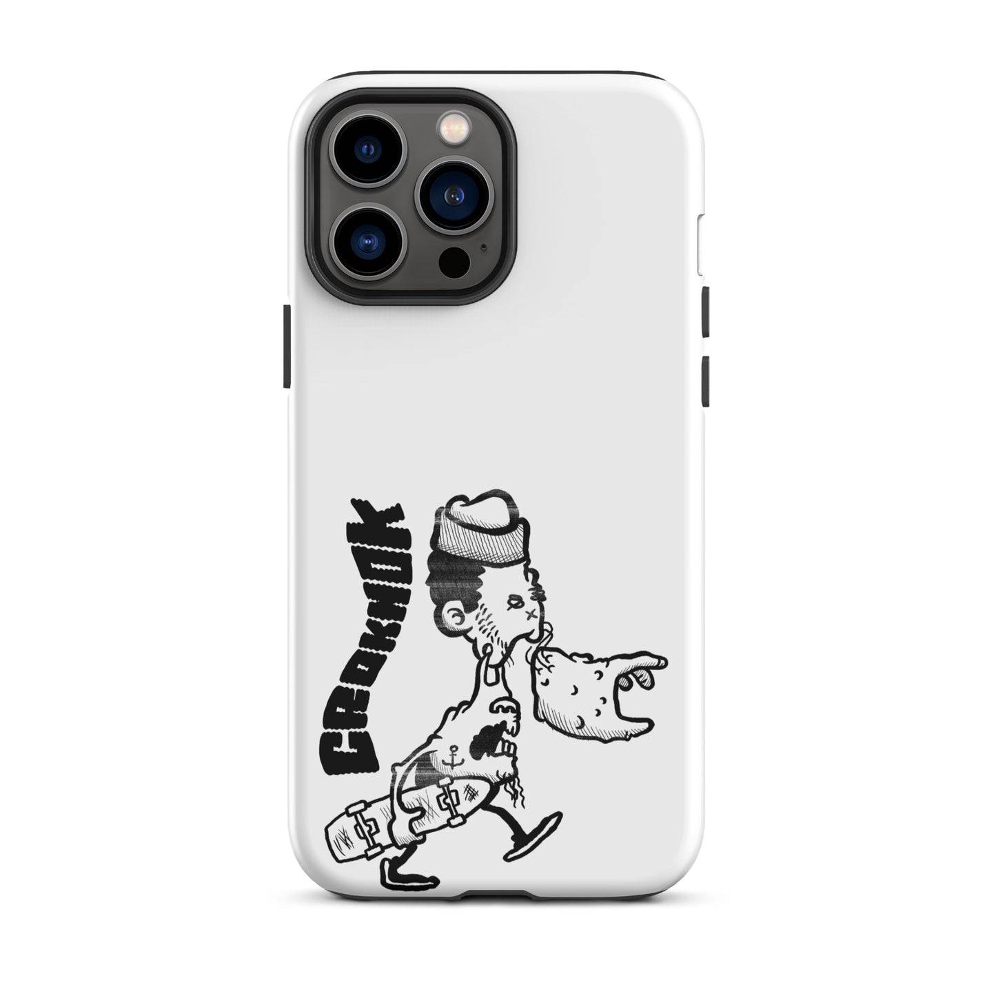 iPhone case - Skateboarding AS0010 White