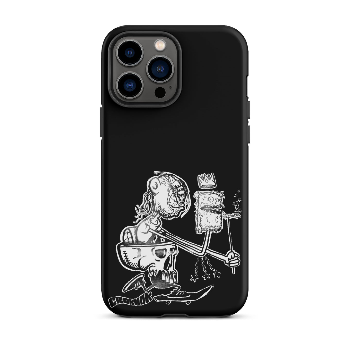 iPhone case - Skateboarding AS0019 Black