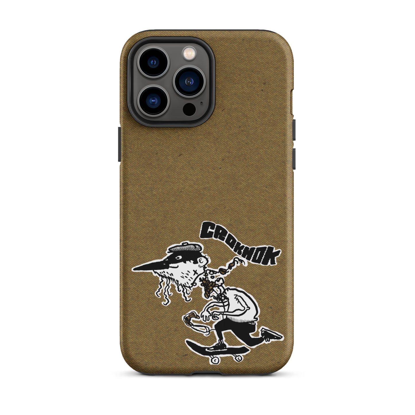 iPhone case - Skateboarding AS0013 Brown