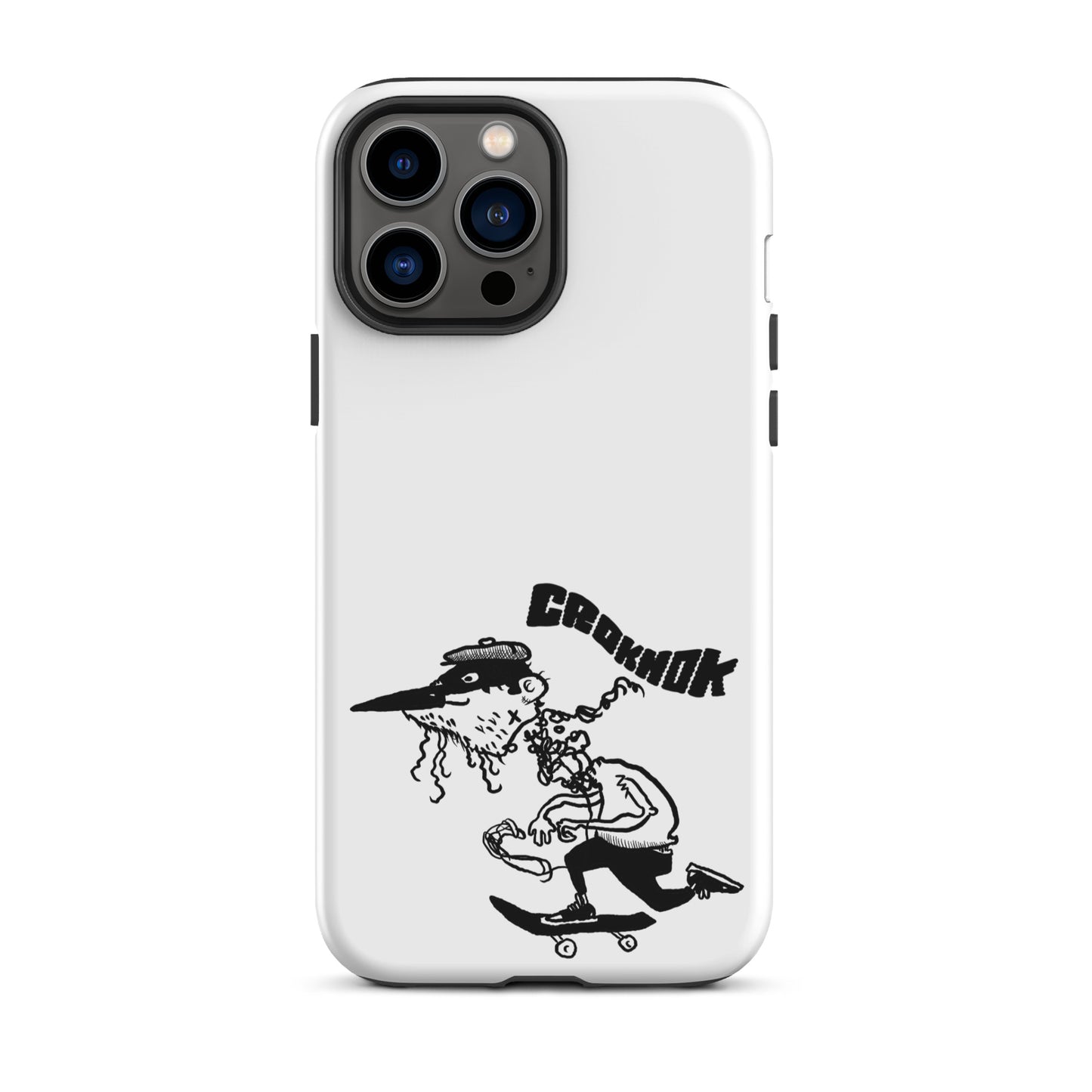 iPhone case - Skateboarding AS0013 White