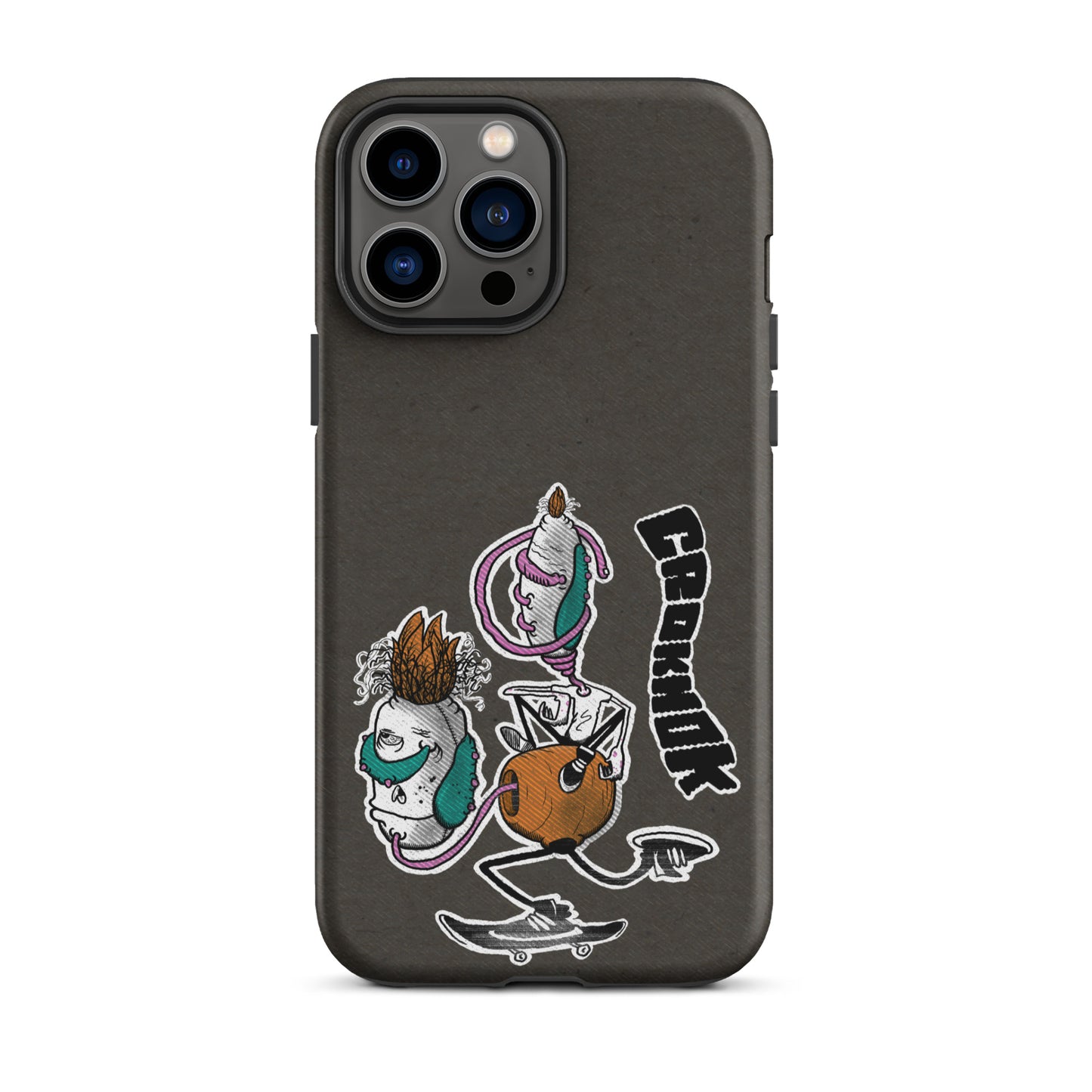 iPhone case - Skateboarding AS0025 Grey