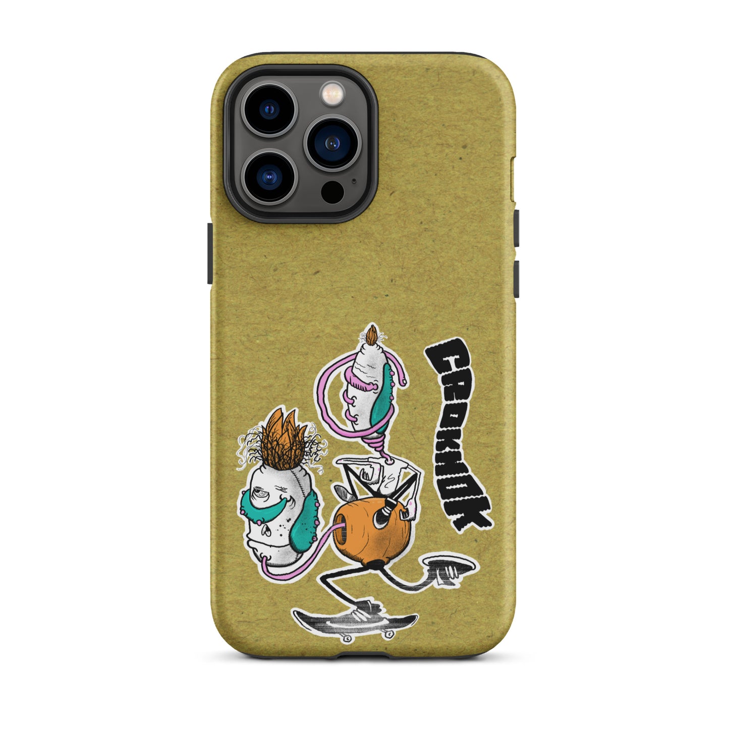 iPhone case - Skateboarding AS0025 Yellow