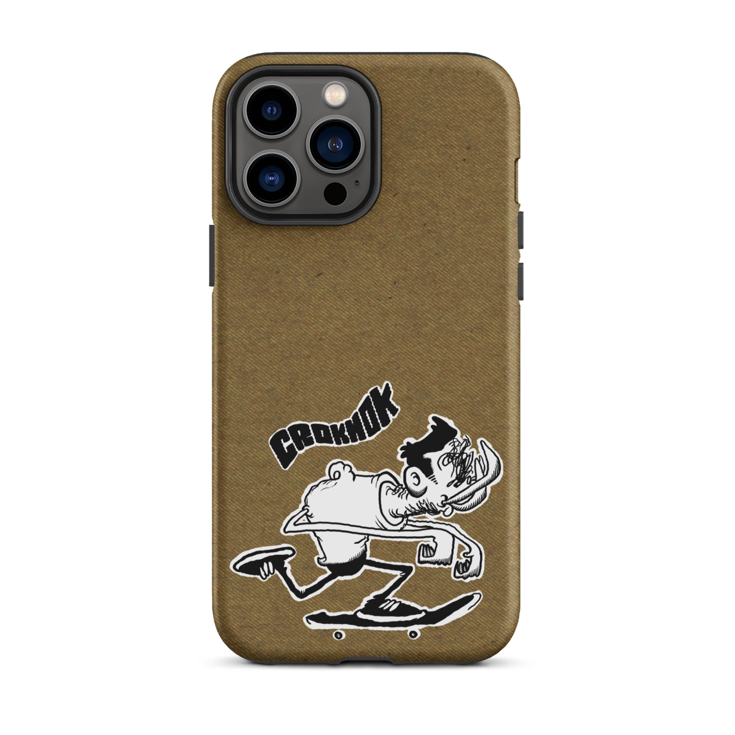 iPhone case - Skateboarding AS0026 Brown