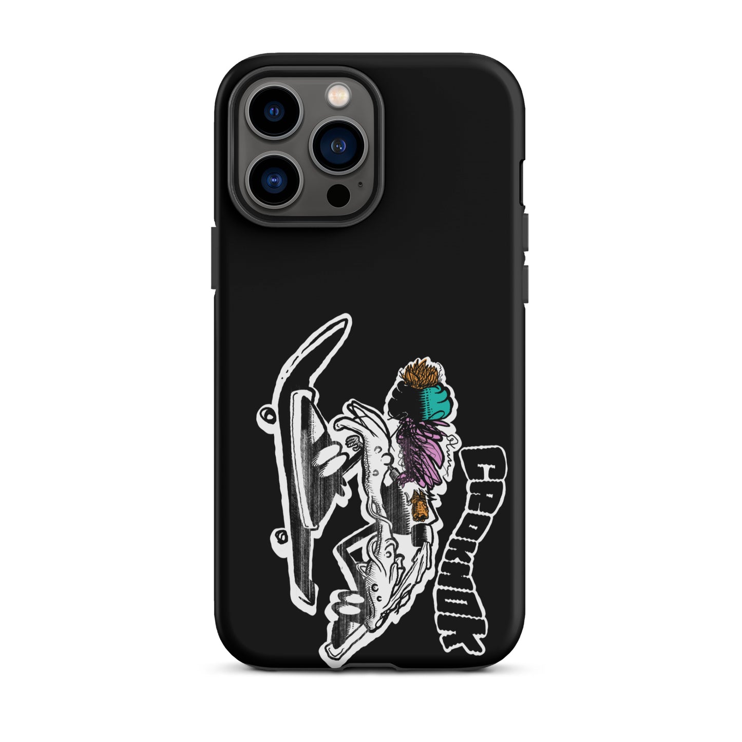 iPhone case - Skateboarding AS0035 Black