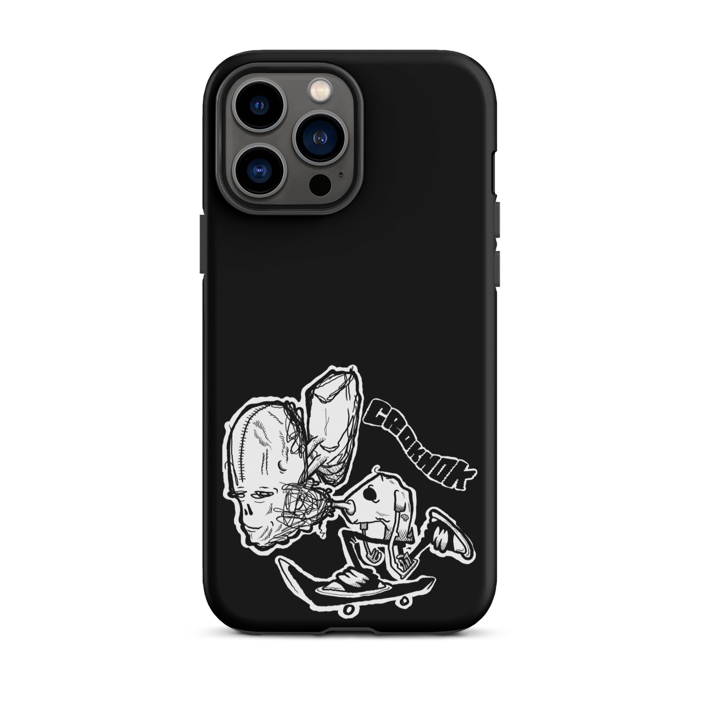 iPhone case - Skateboarding AS0037 Black