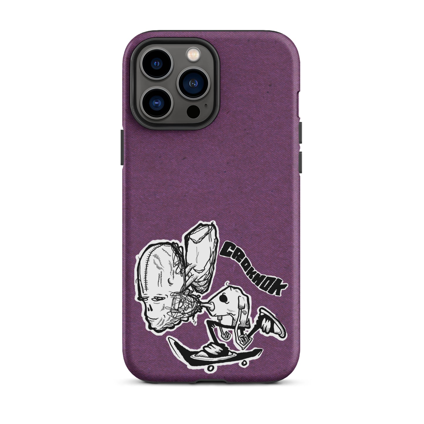 iPhone case - Skateboarding AS0037 Purple