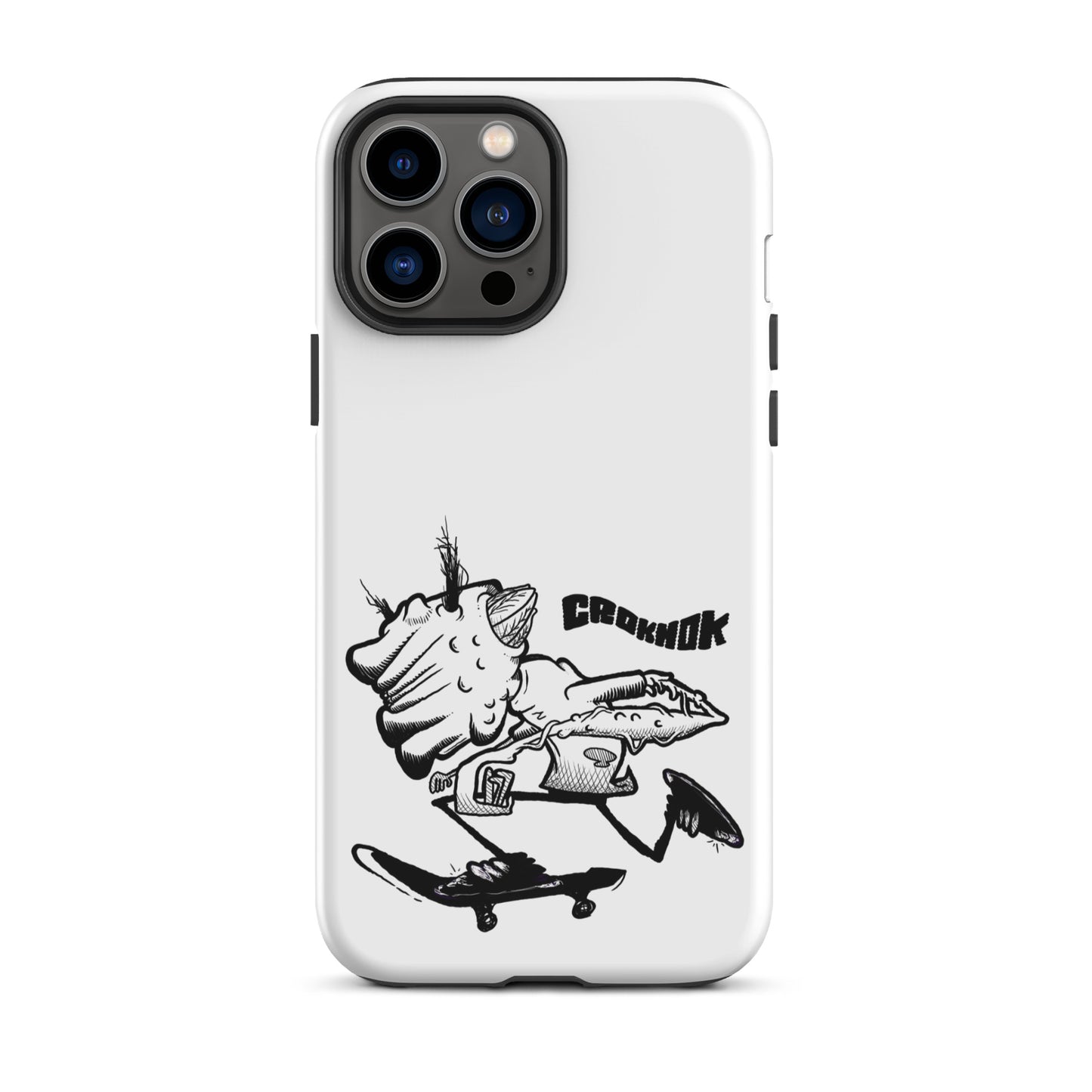 iPhone case - Skateboarding AS0036 White