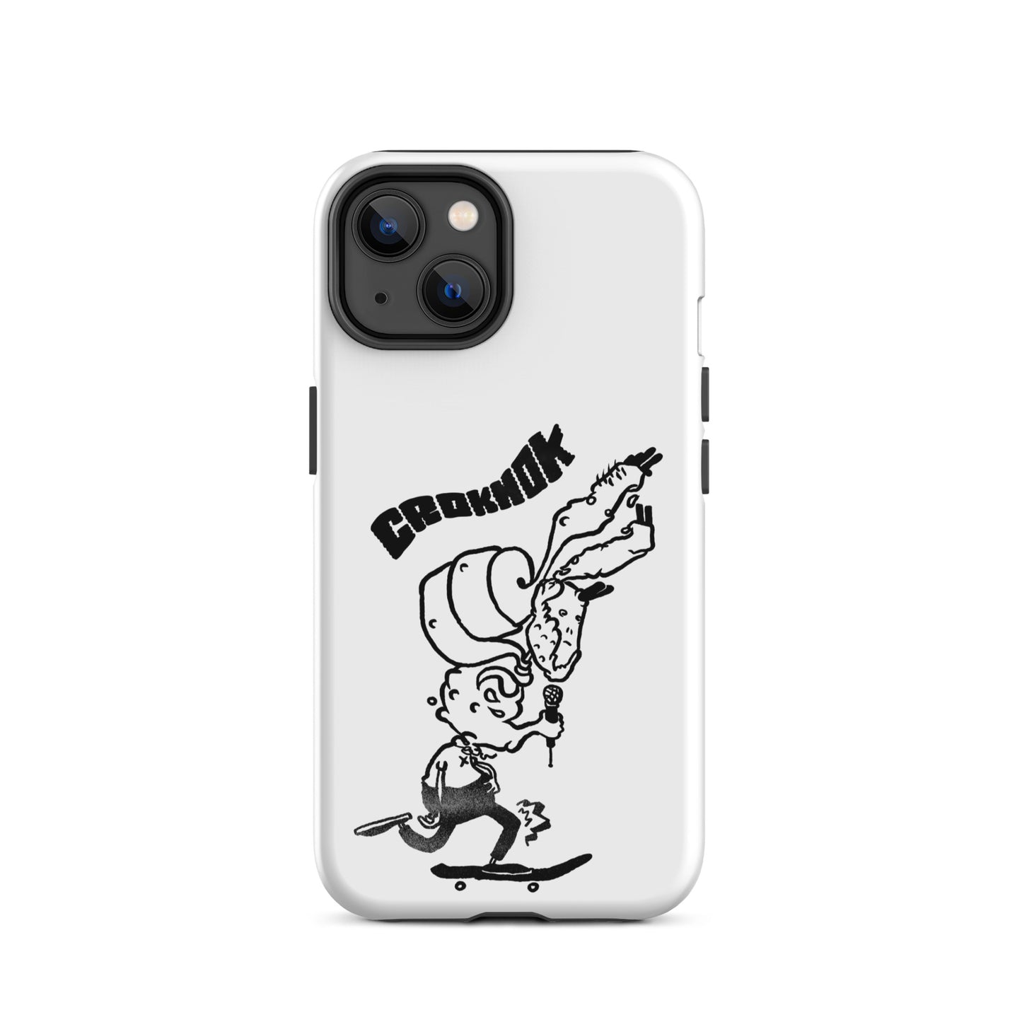 iPhone case - Skateboarding AS0012 White