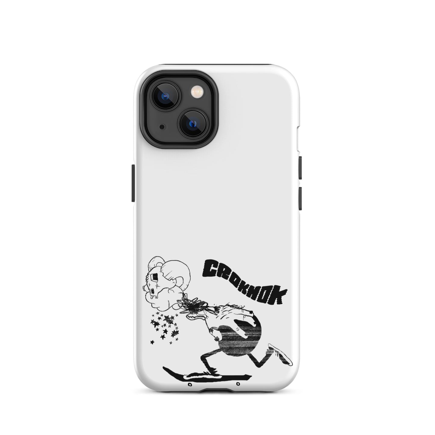 iPhone case - Skateboarding AS0015 White