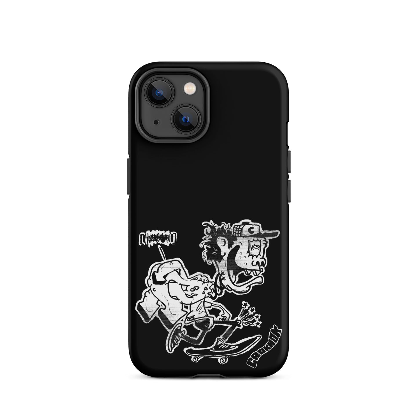 iPhone case - Skateboarding AS0017 Black