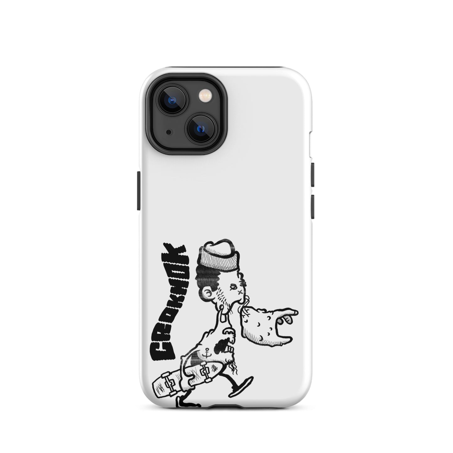 iPhone case - Skateboarding AS0010 White