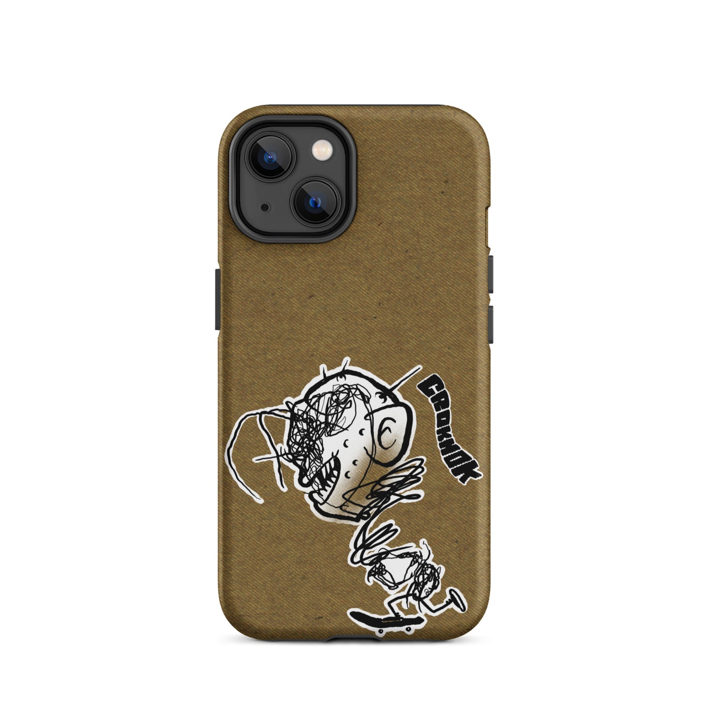 iPhone case - Skateboarding AS0021 Brown