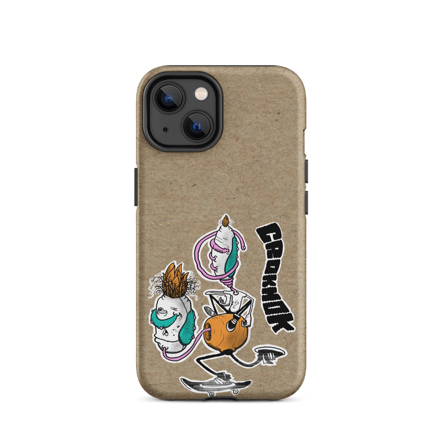 iPhone case - Skateboarding AS0025 beigh
