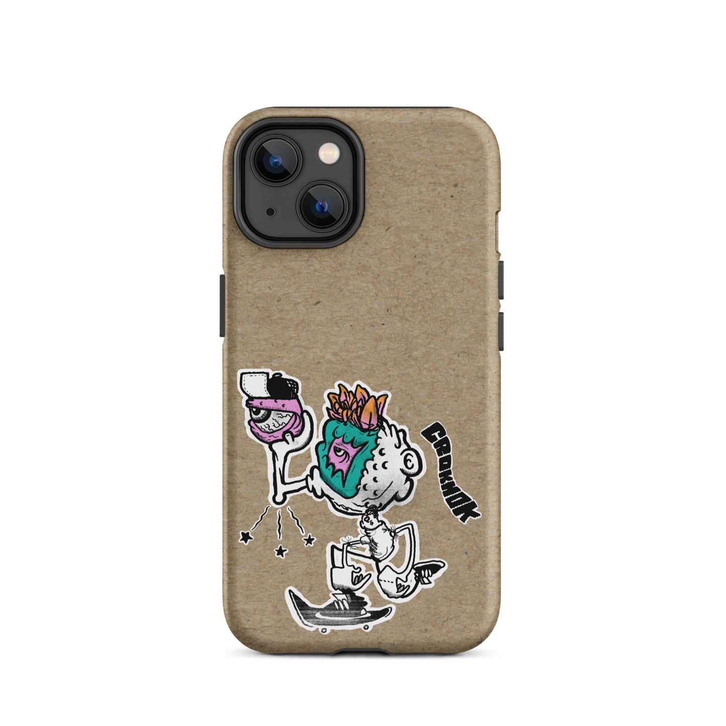 iPhone case - Skateboarding AS0025 Beigh