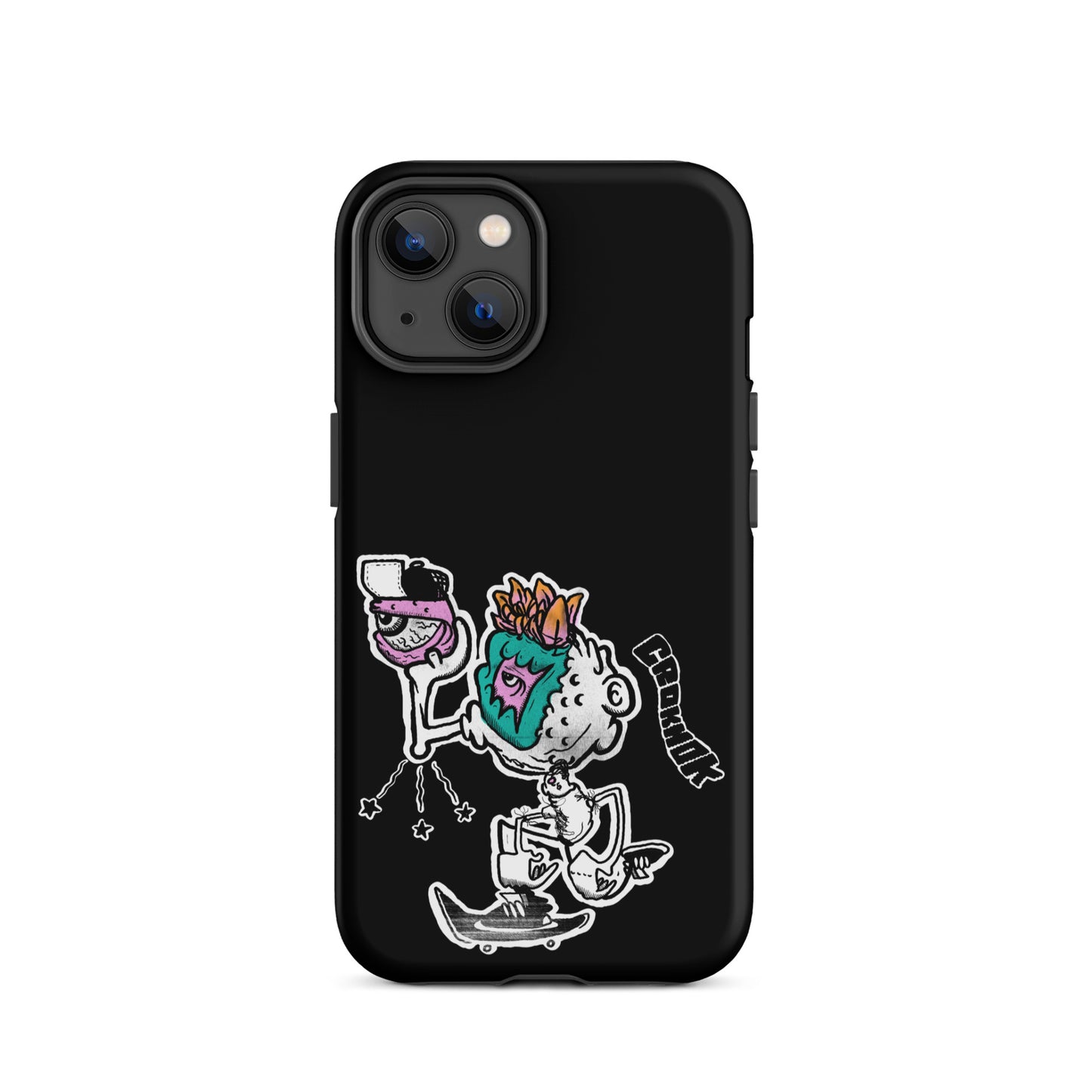 iPhone case - Skateboarding AS0025 Black