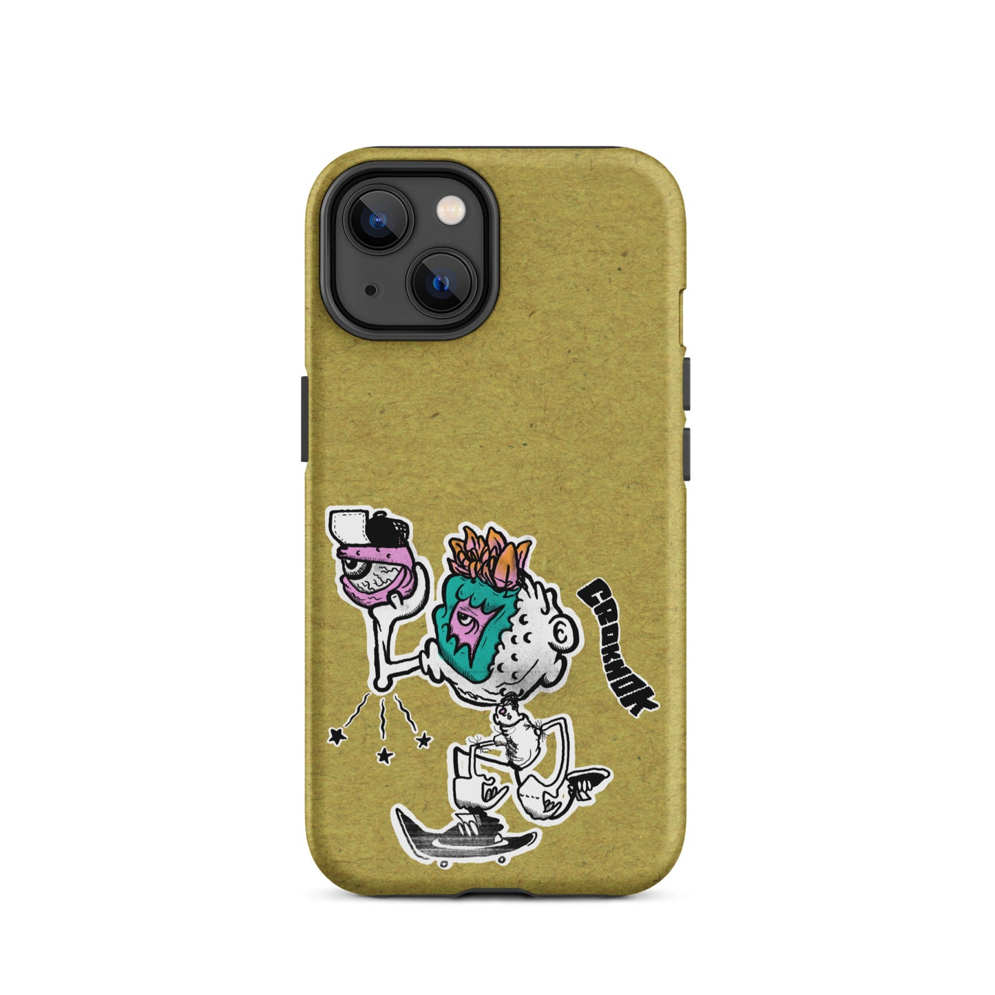 iPhone case - Skateboarding AS0025 Yellow