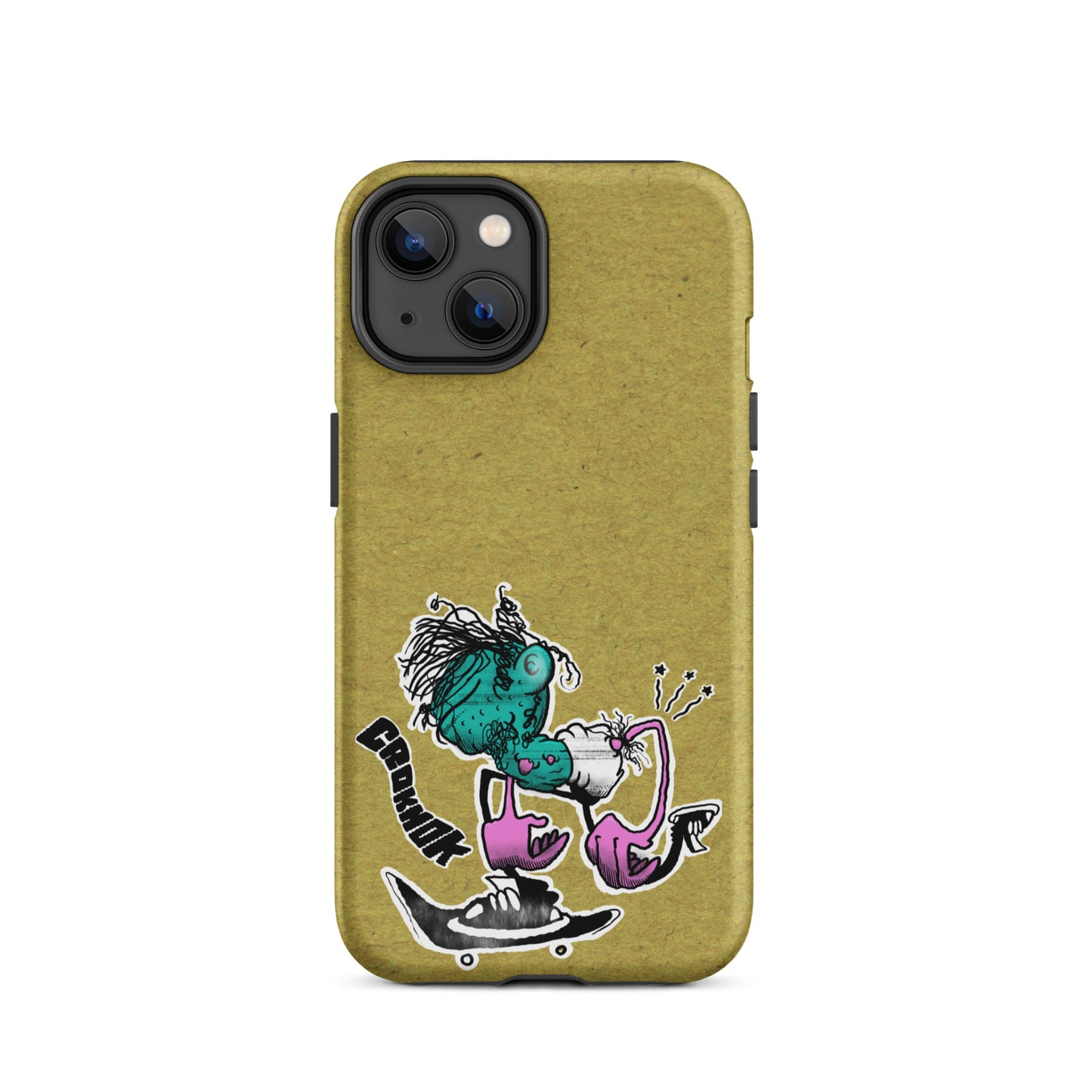 iPhone case - Skateboarding AS0028 Yellow