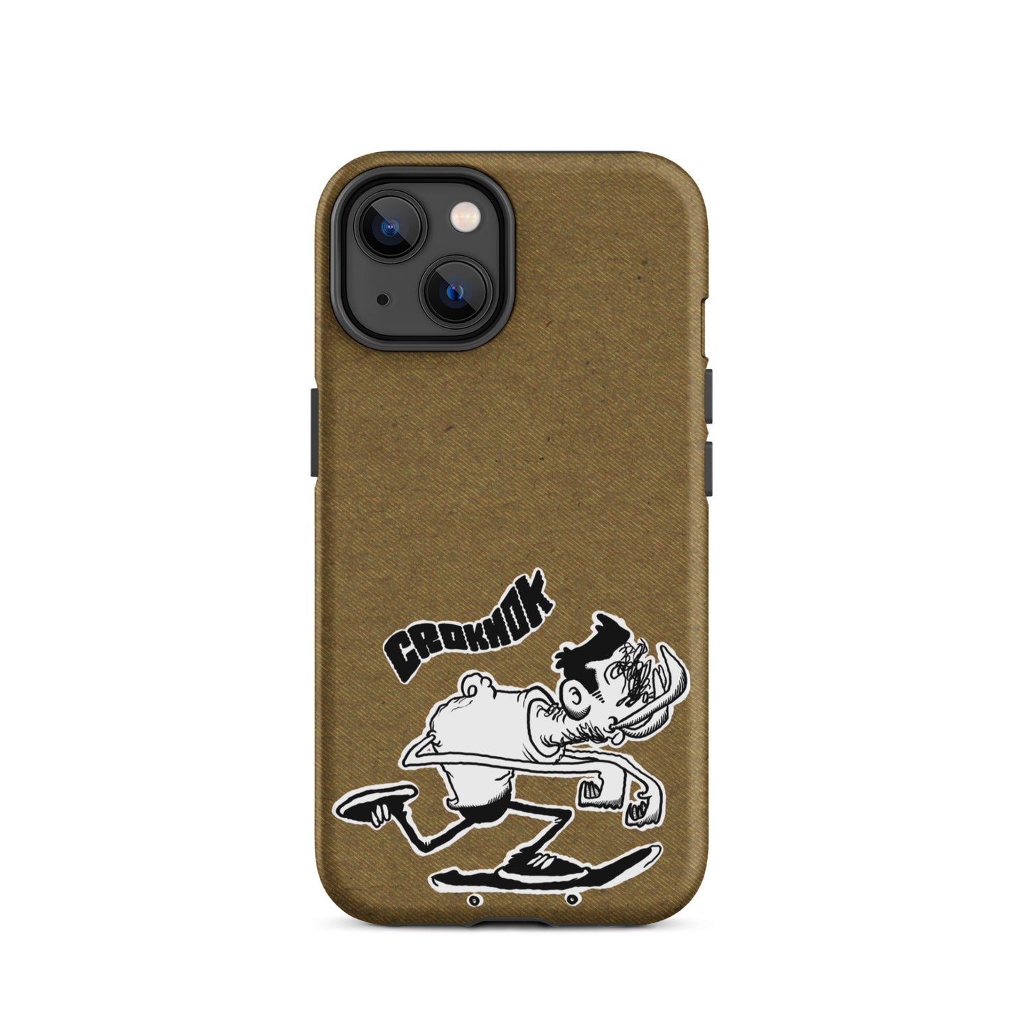 iPhone case - Skateboarding AS0026 Brown