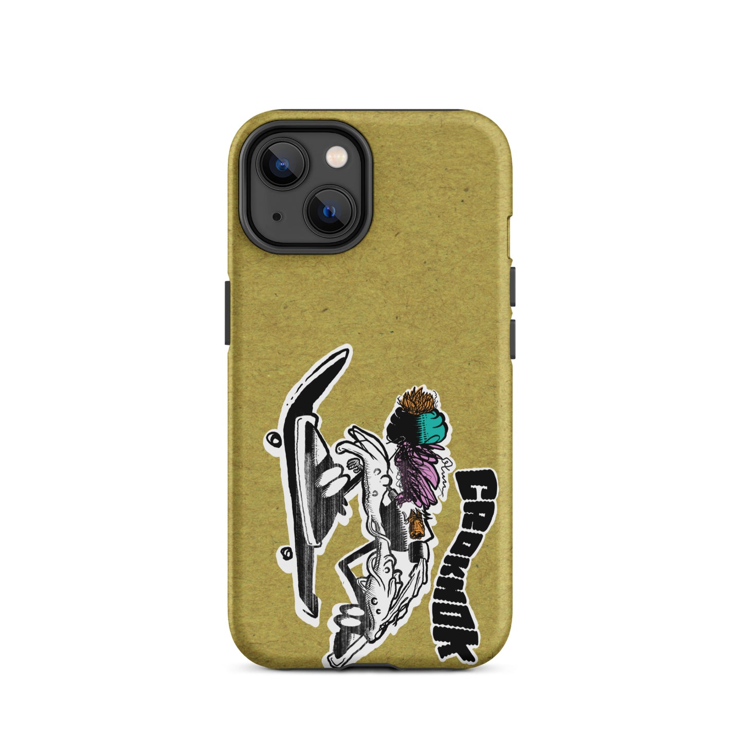 iPhone case - Skateboarding AS0035 Yellow