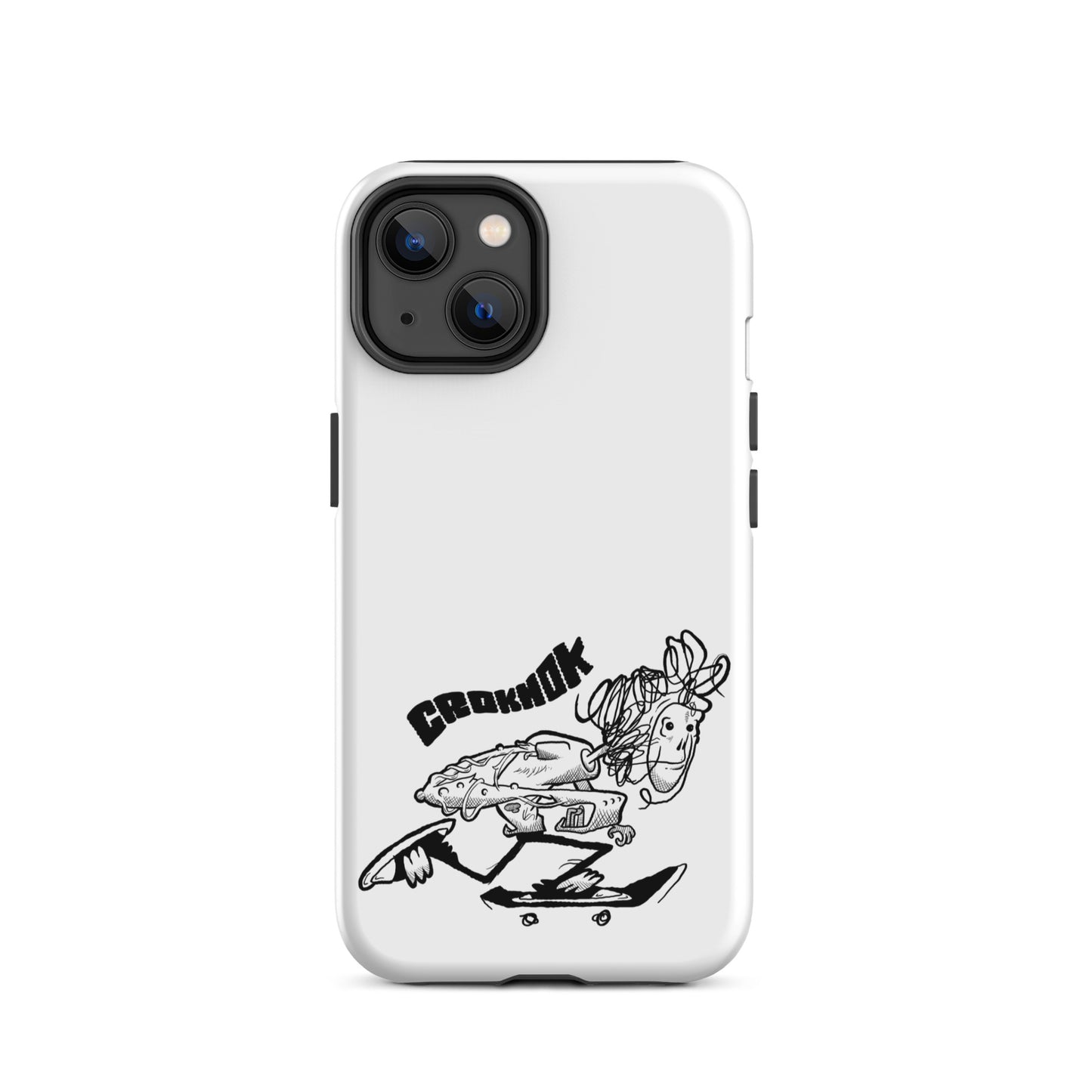 iPhone case - Skateboarding AS0039 White