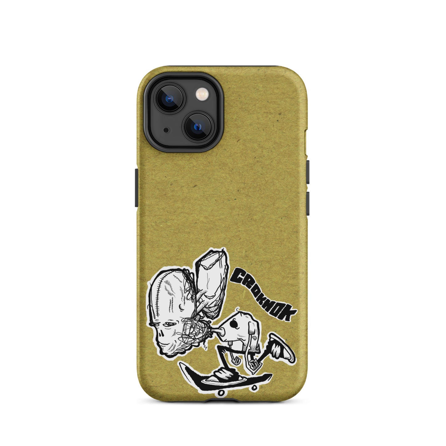 iPhone case - Skateboarding AS0037 Yellow
