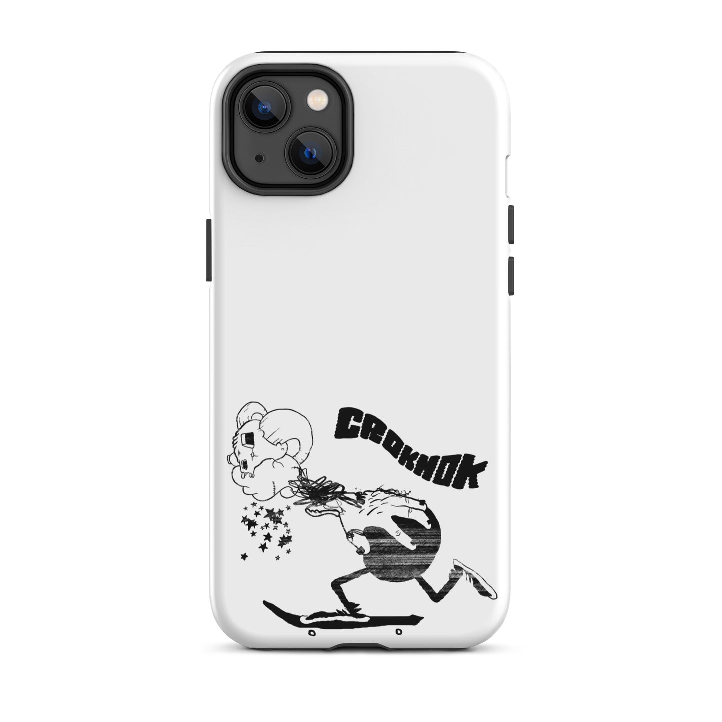 iPhone case - Skateboarding AS0015 White