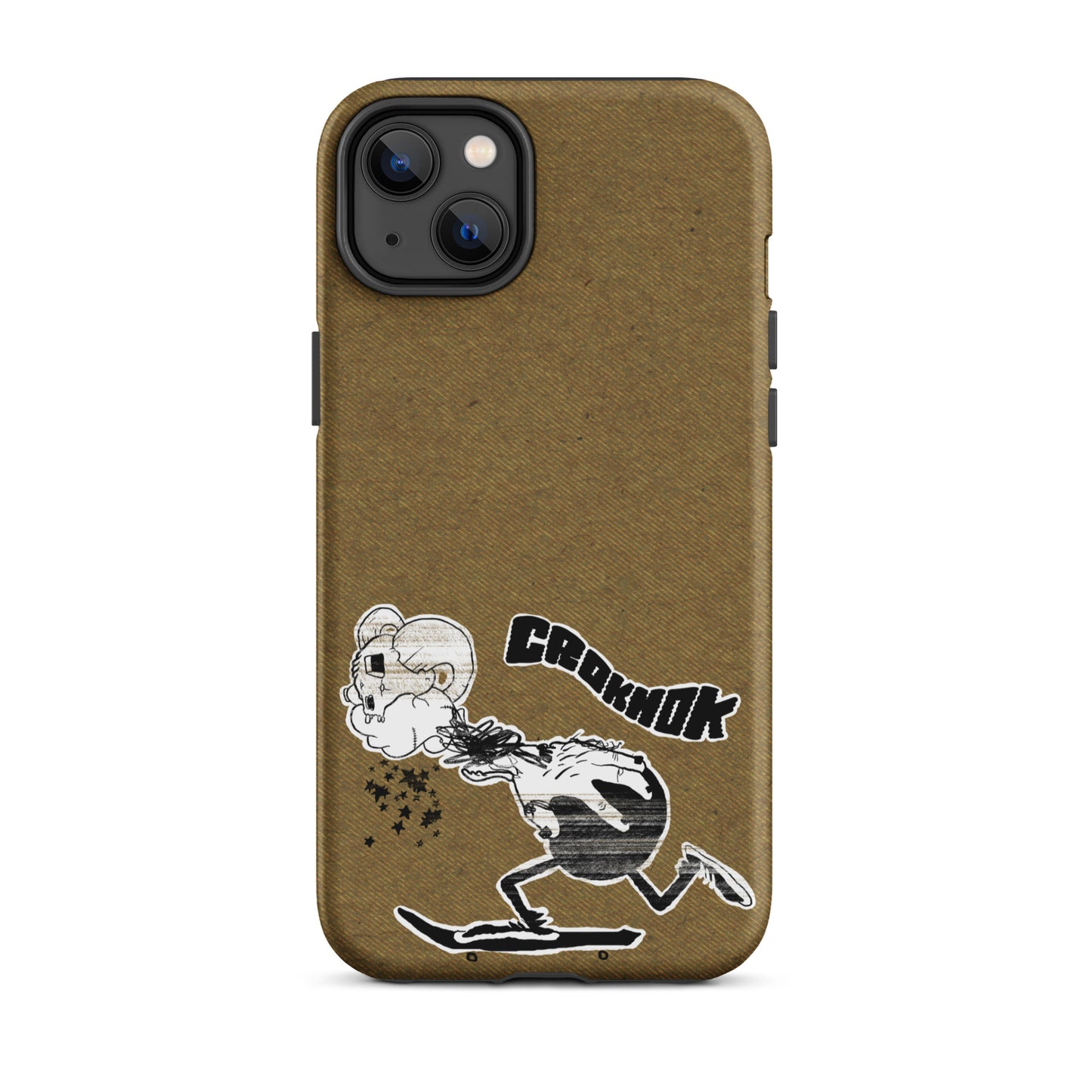 iPhone case - Skateboarding AS0015 Brown