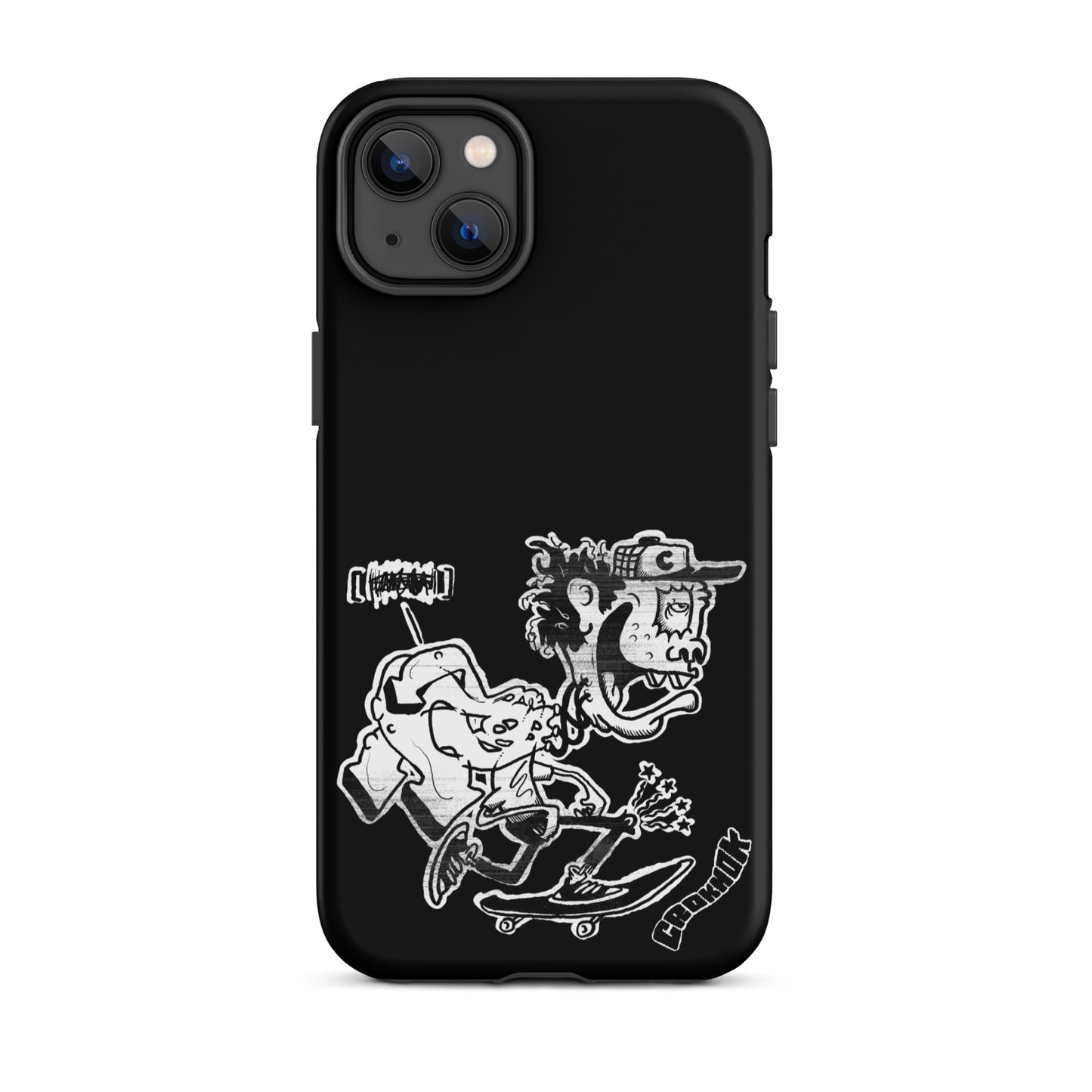iPhone case - Skateboarding AS0017 Black