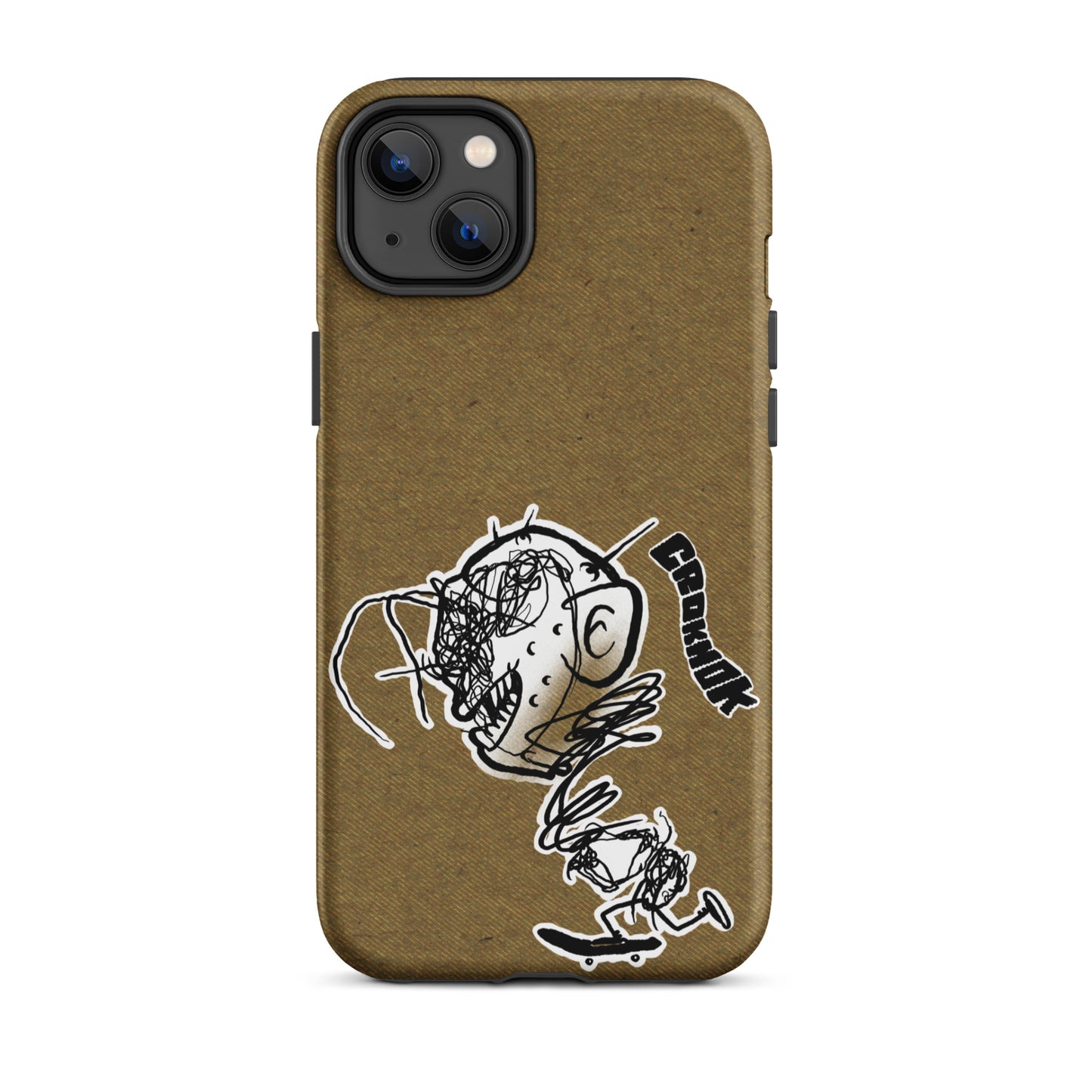 iPhone case - Skateboarding AS0021 Brown
