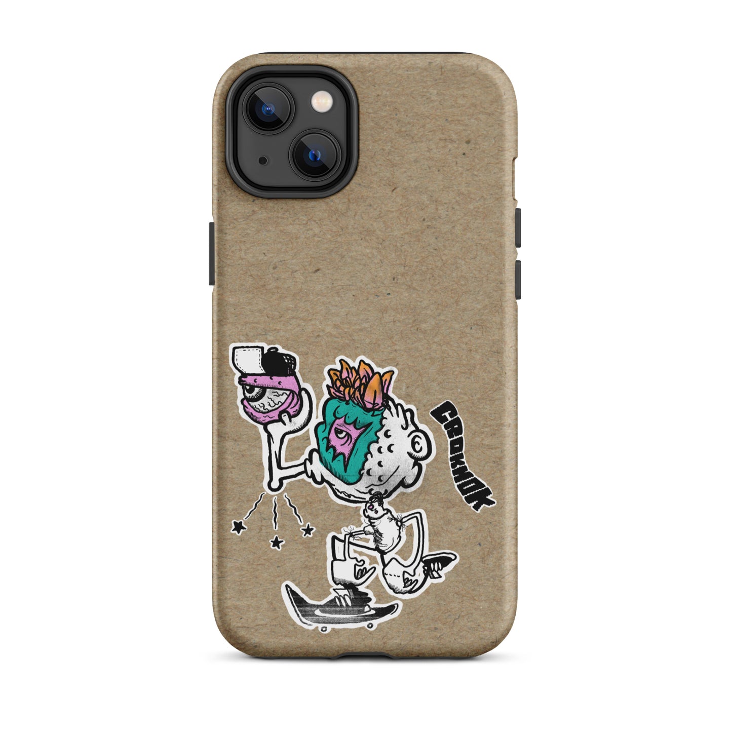 iPhone case - Skateboarding AS0025 Beigh