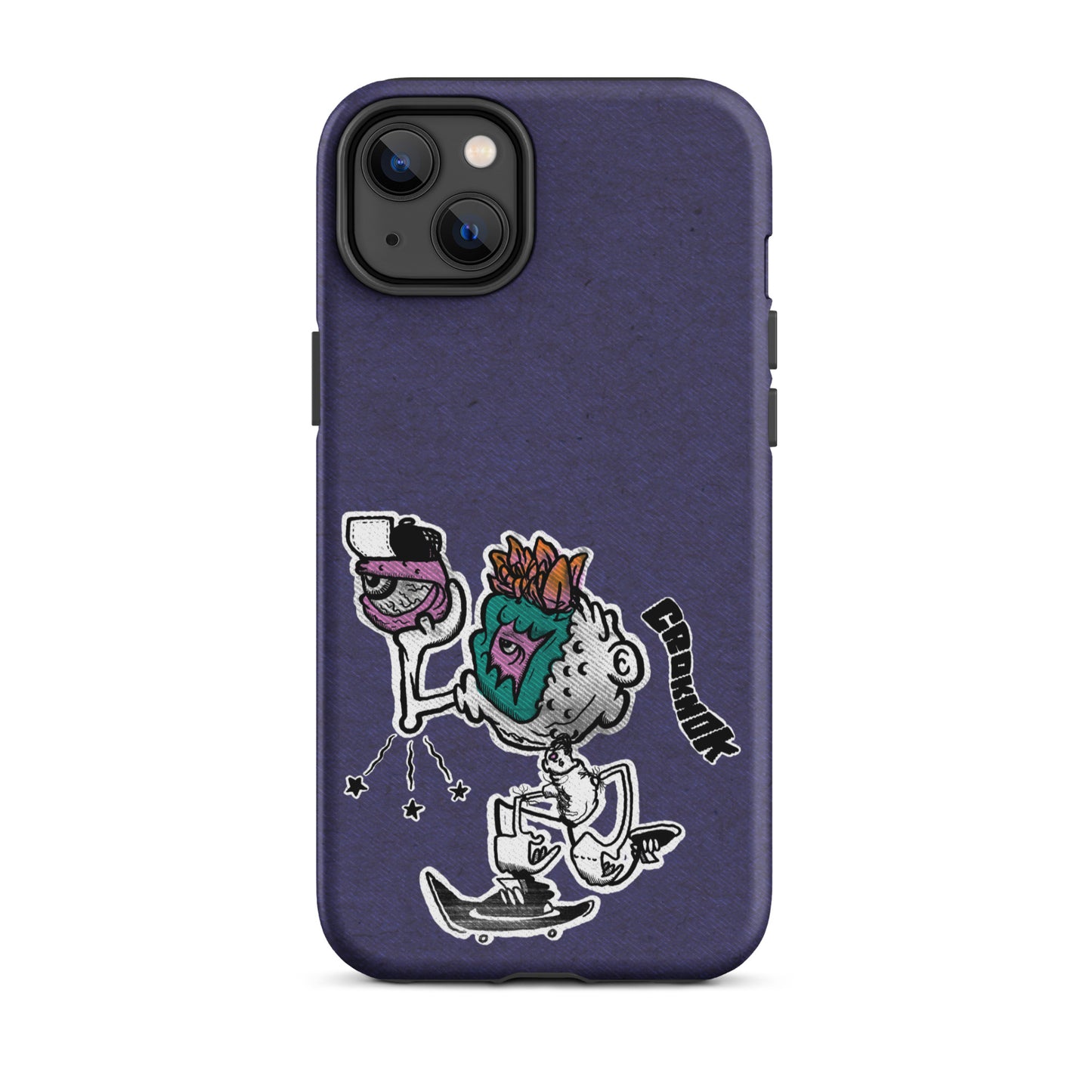 iPhone case - Skateboarding AS0025 Blue,