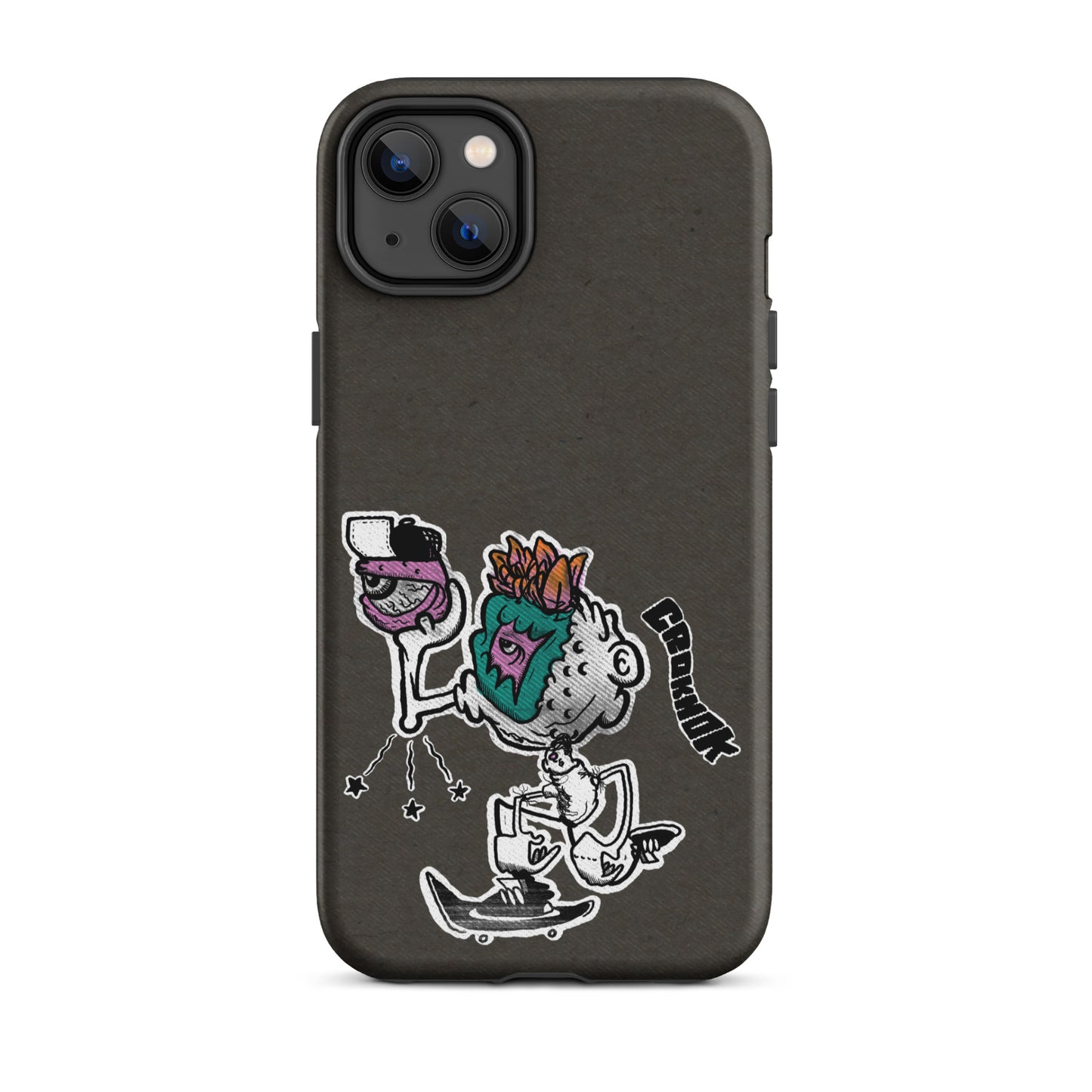 iPhone case - Skateboarding AS0025 grey