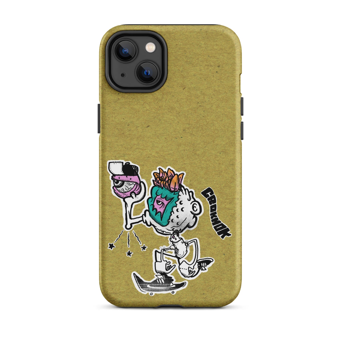 iPhone case - Skateboarding AS0025 Yellow