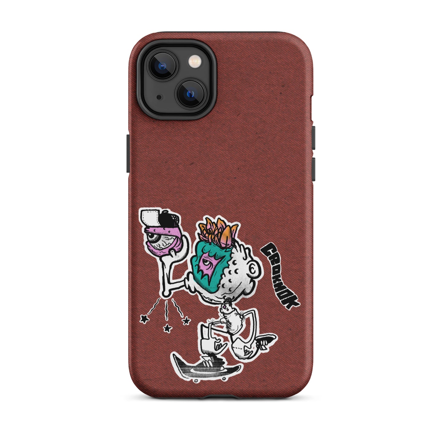 iPhone case - Skateboarding AS0025 Red