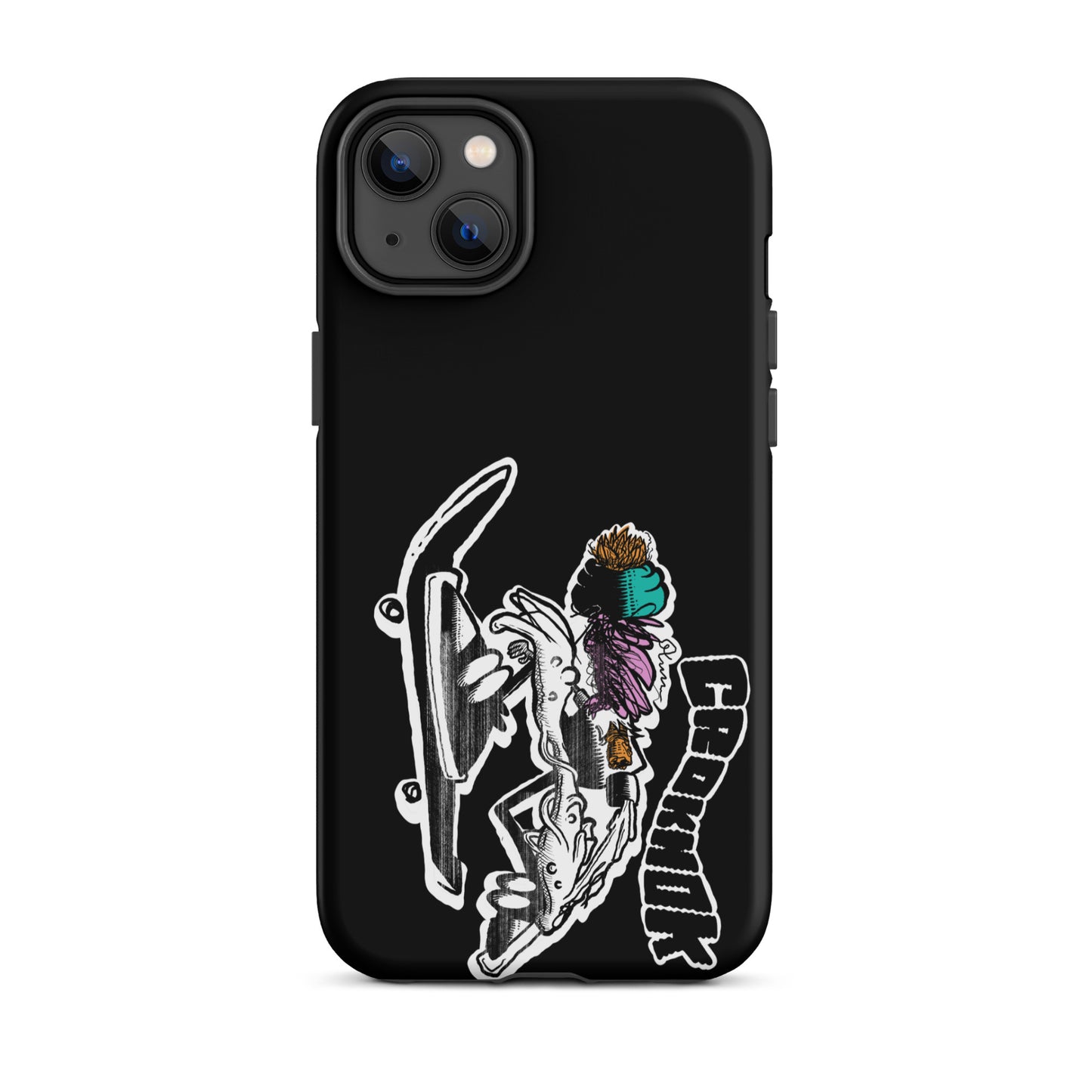 iPhone case - Skateboarding AS0035 Black