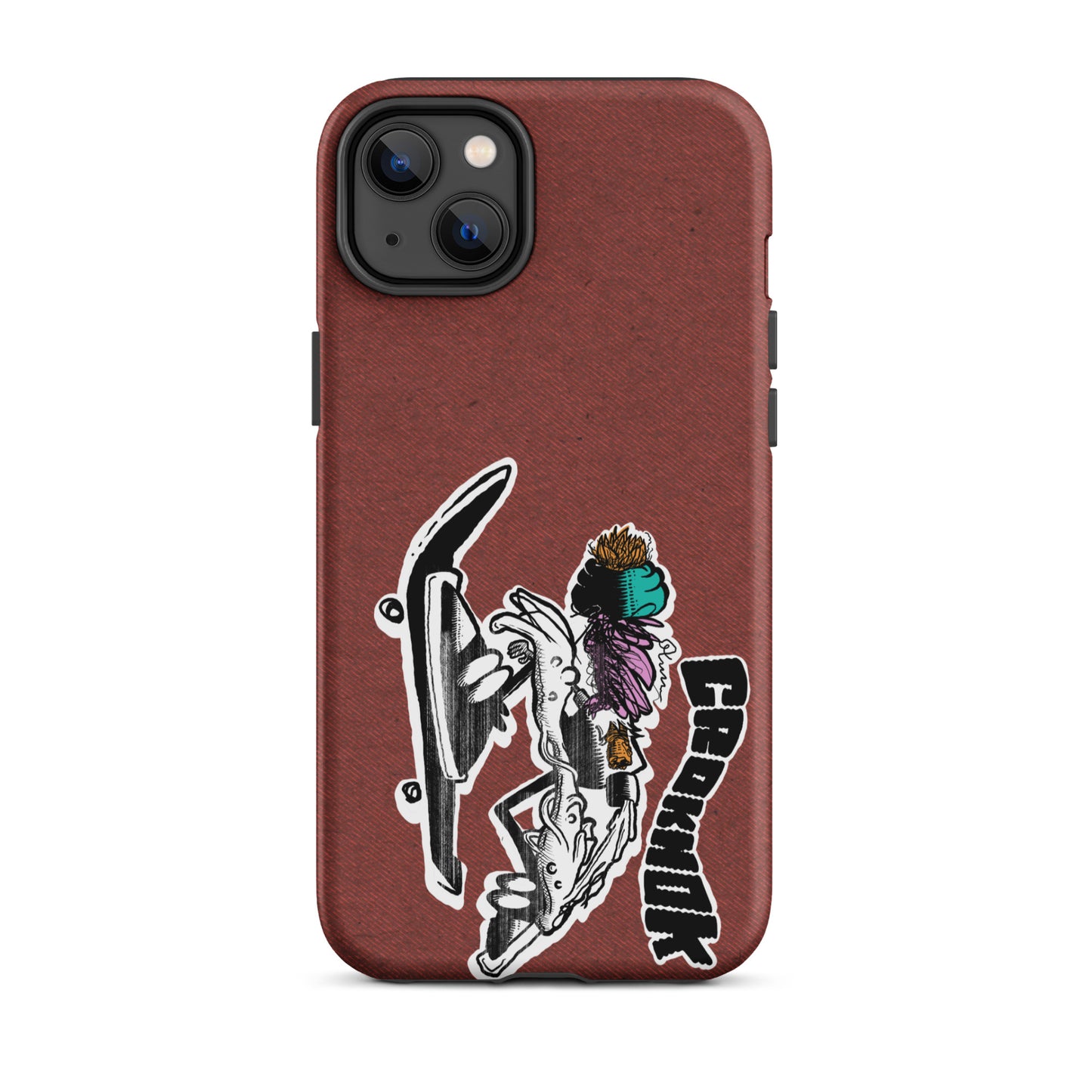 iPhone case - Skateboarding AS0035 Red