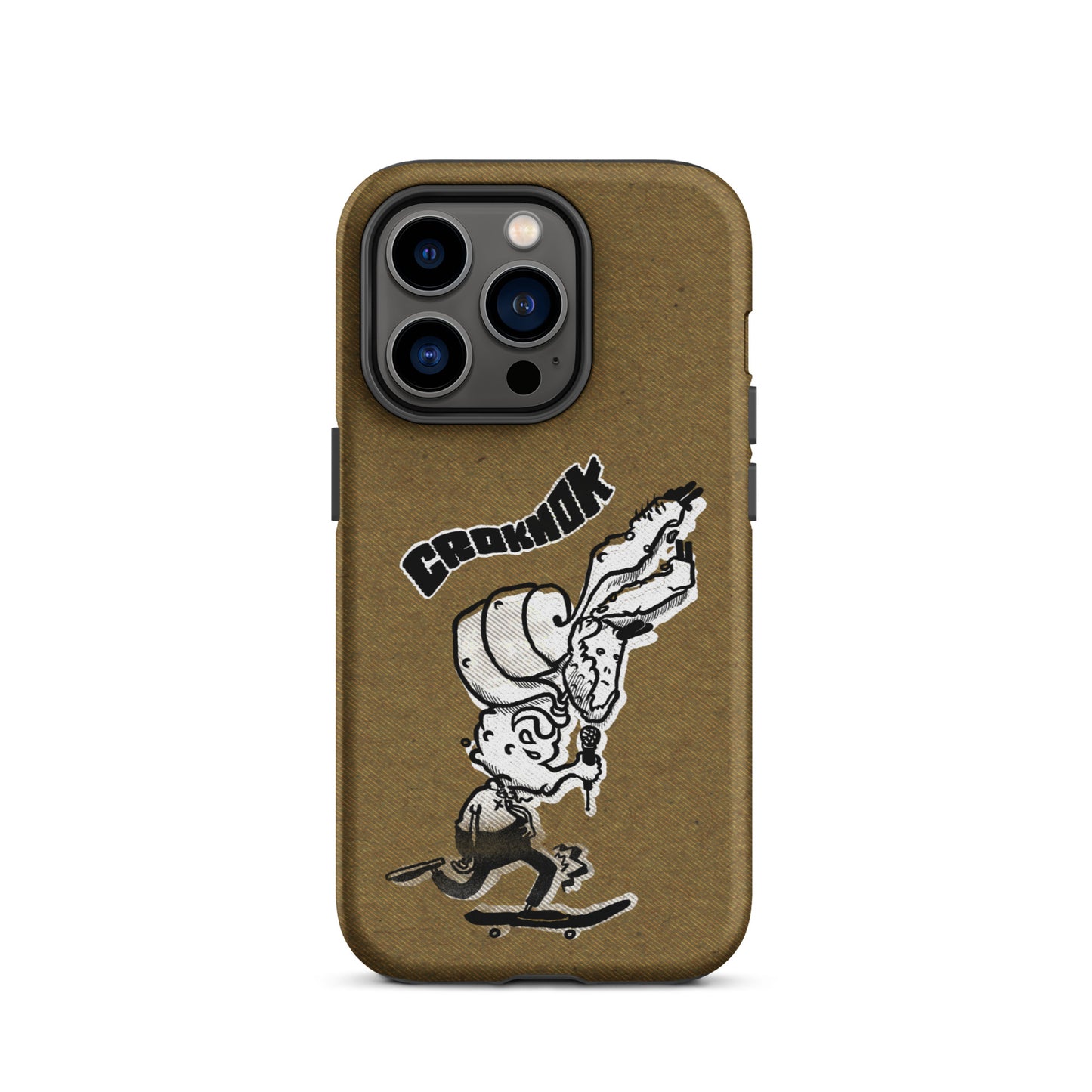 iPhone case - Skateboarding AS0012 Brown