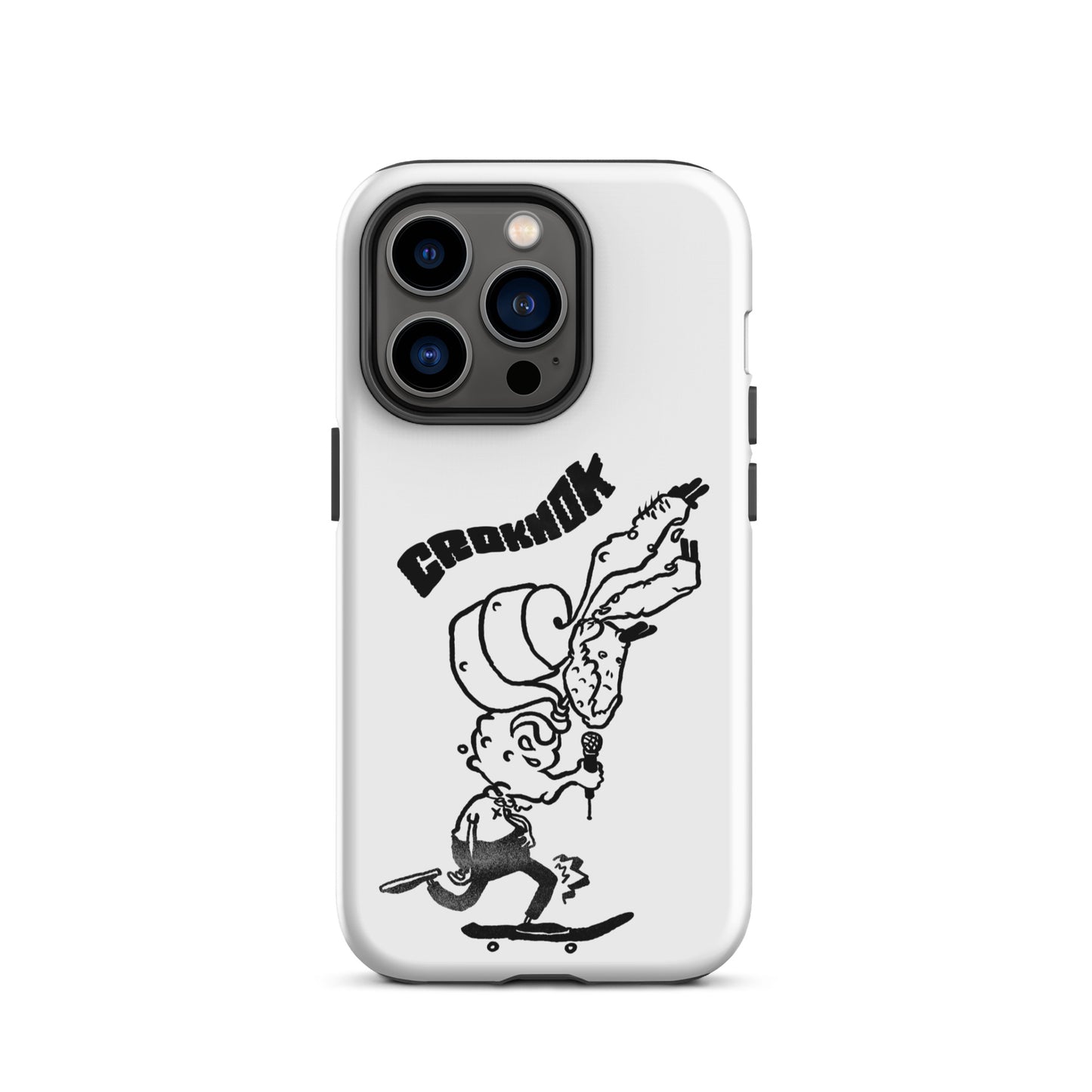 iPhone case - Skateboarding AS0012 White