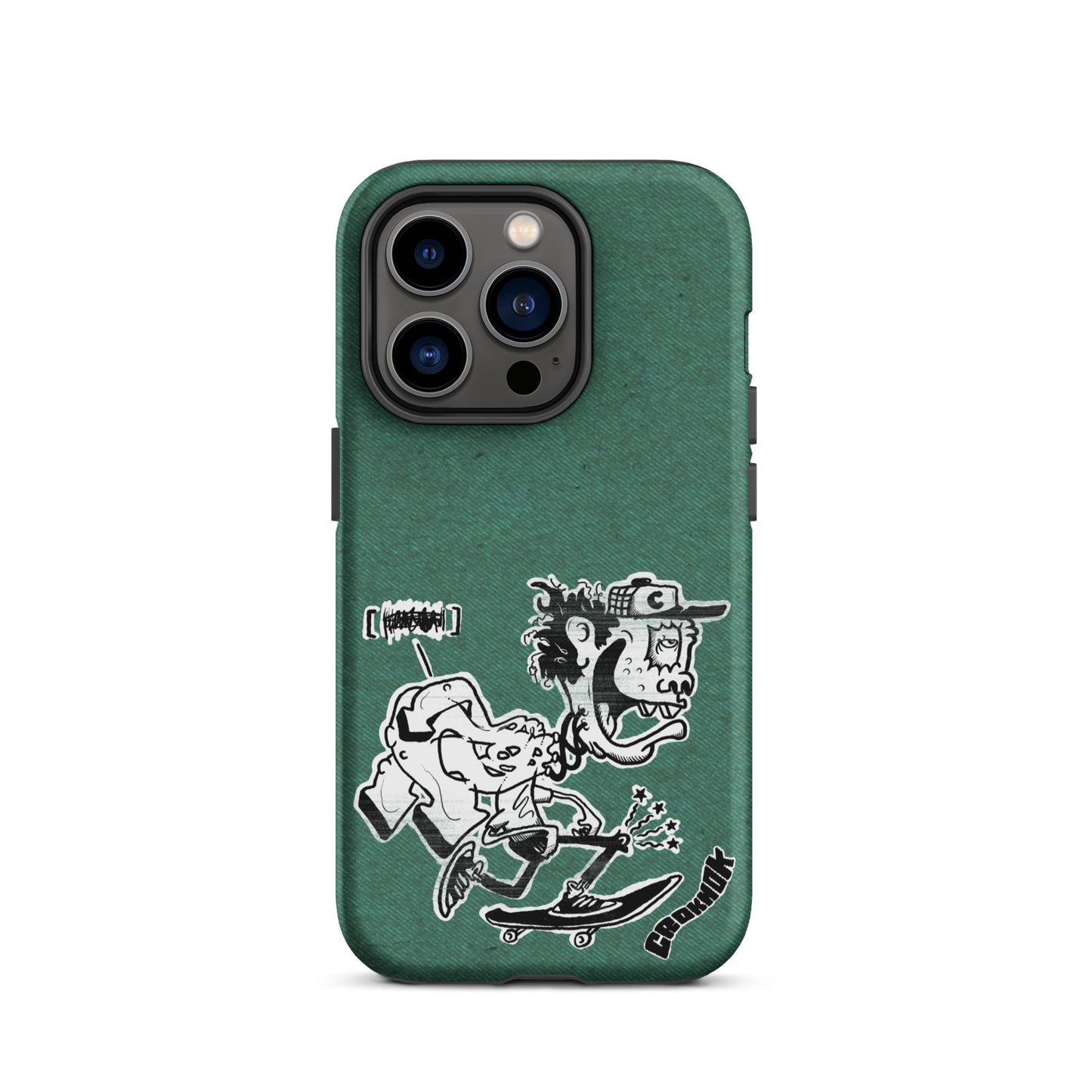 iPhone case - Skateboarding AS0017 Green