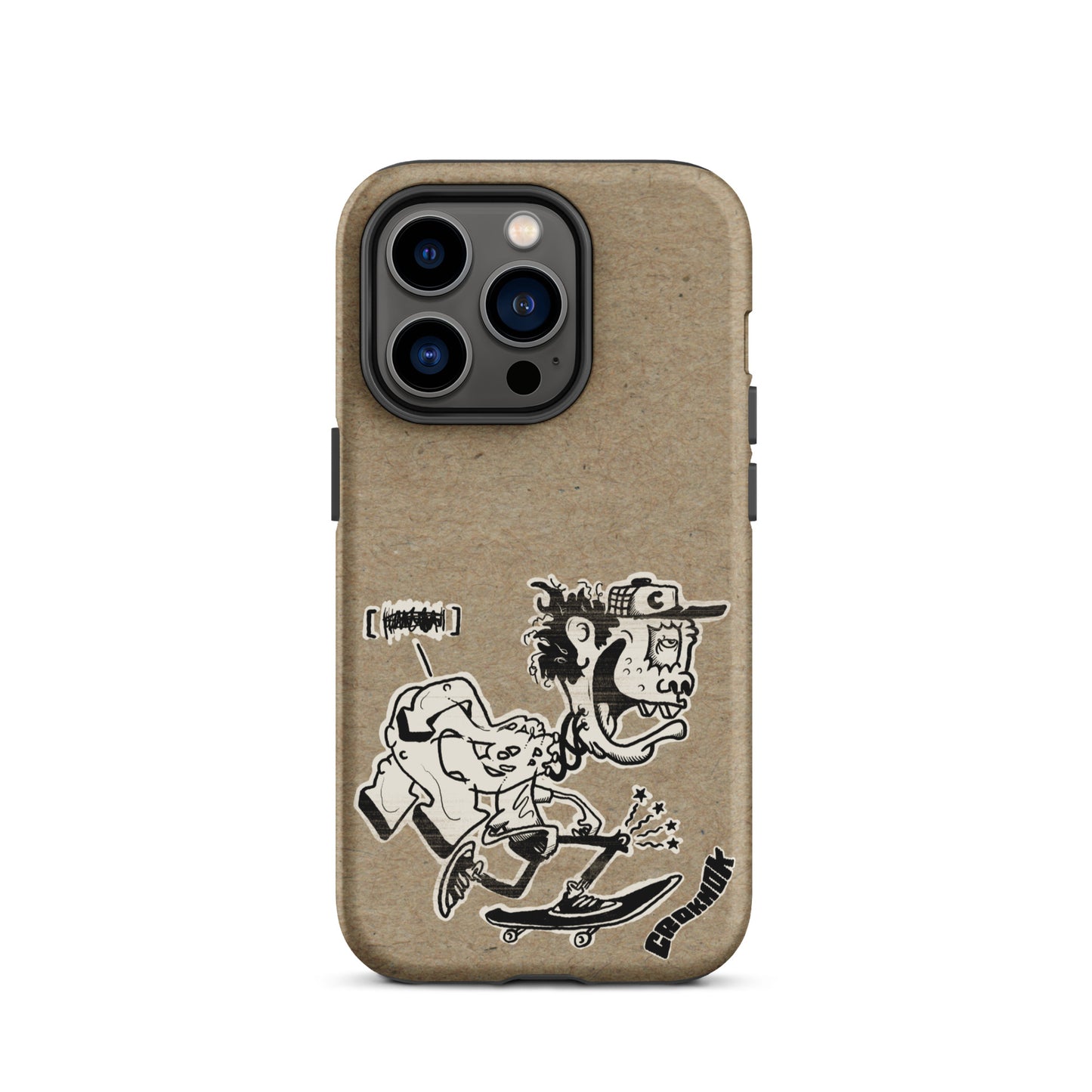 iPhone case - Skateboarding AS0017 Beigh
