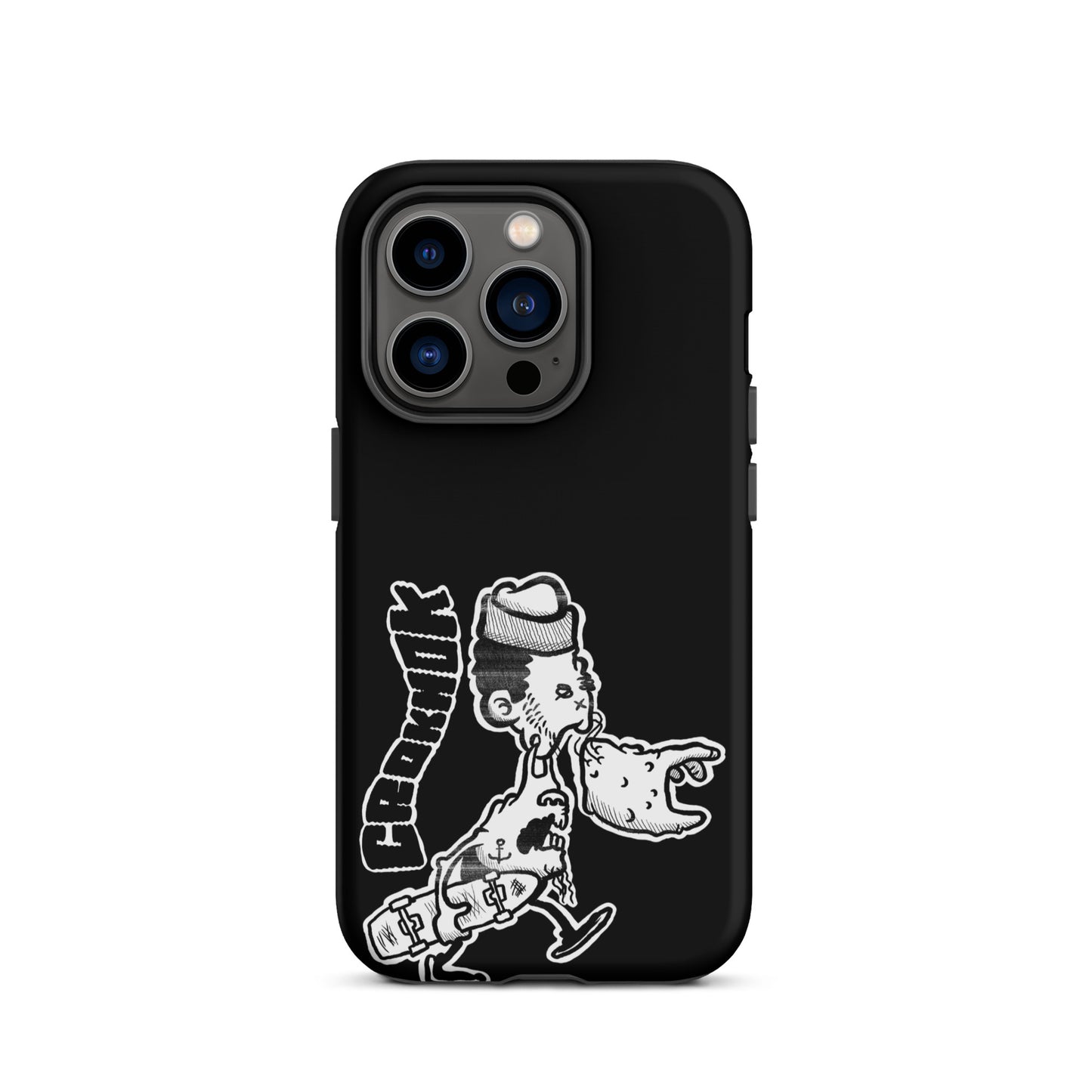 iPhone case - Skateboarding AS0010 Black