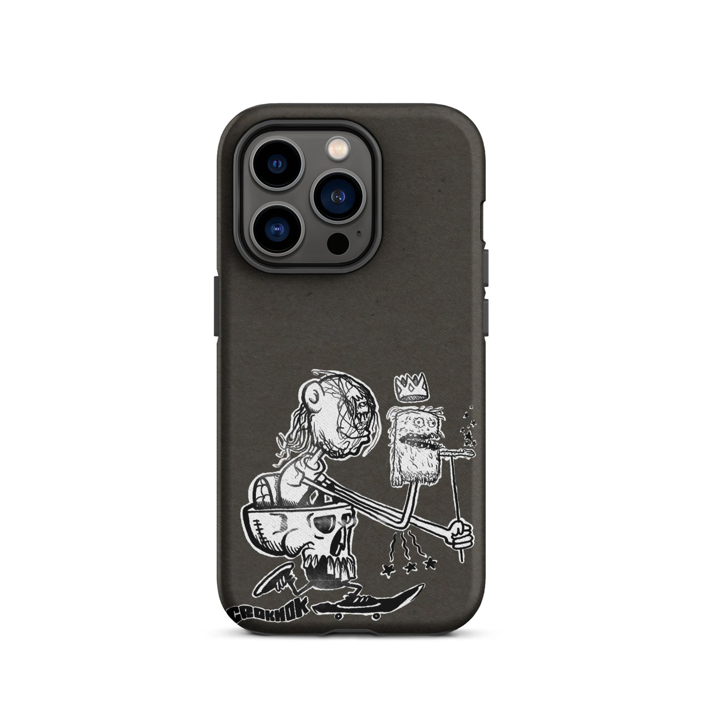 iPhone case - Skateboarding AS0019 Grey