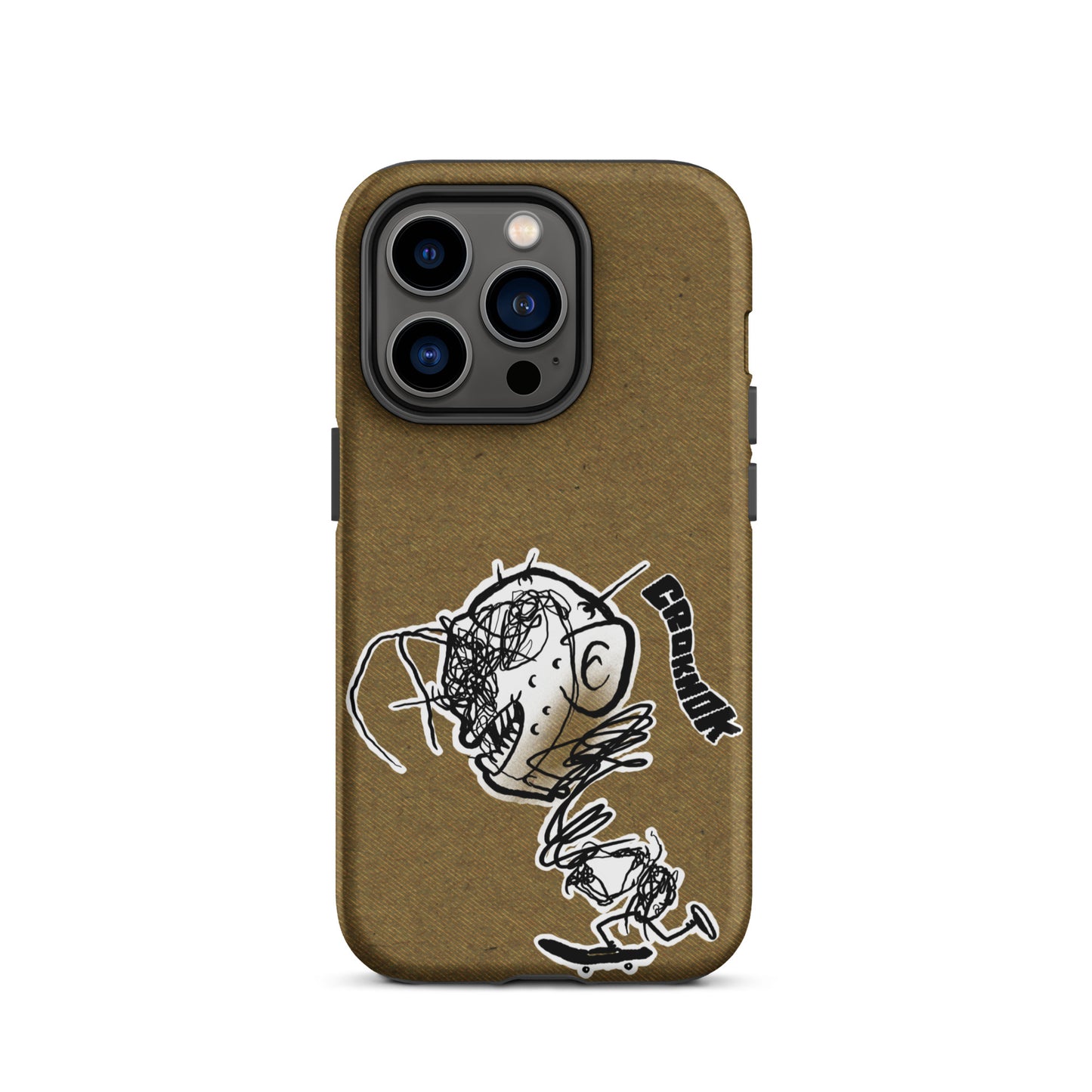iPhone case - Skateboarding AS0021 Brown