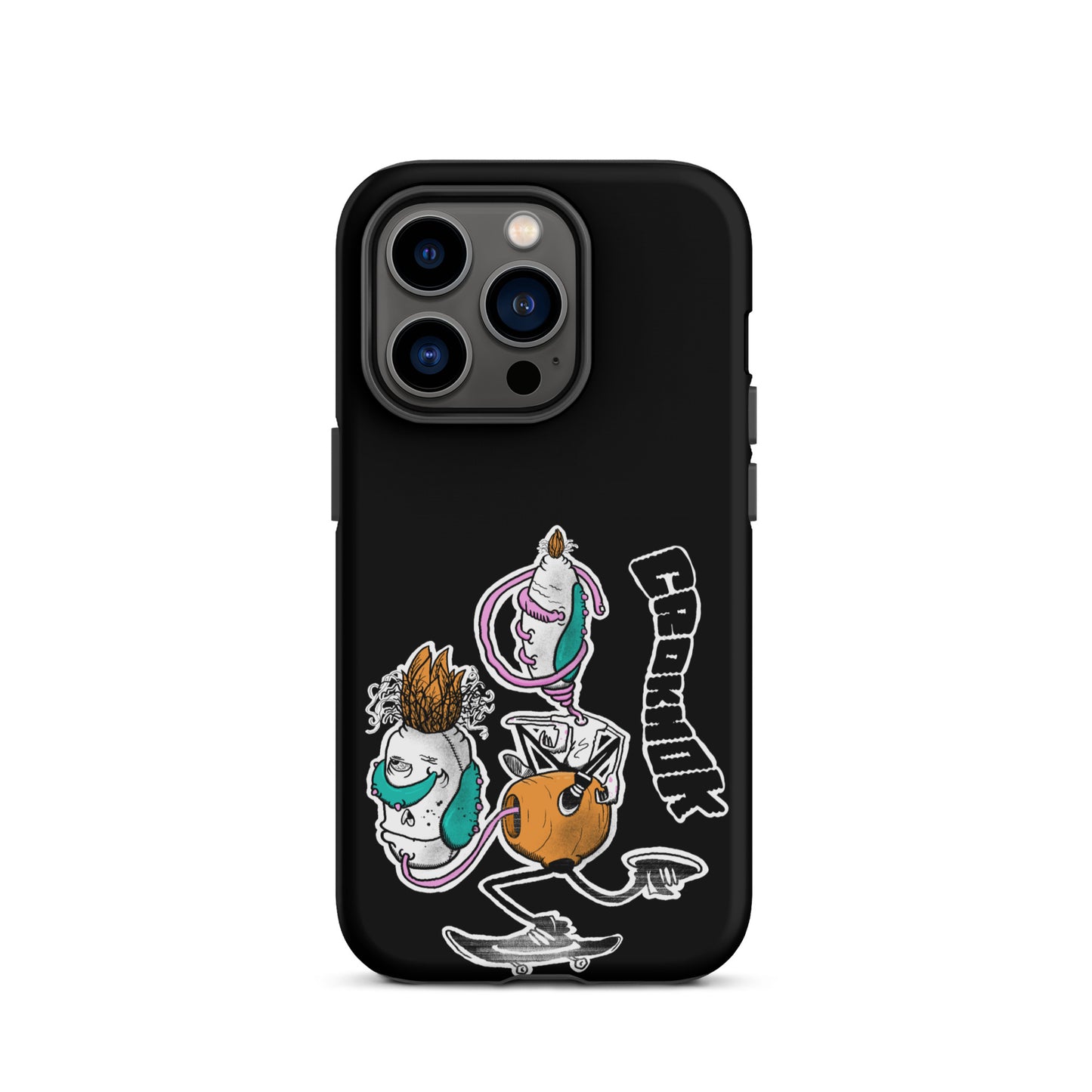 iPhone case - Skateboarding AS0025 Black